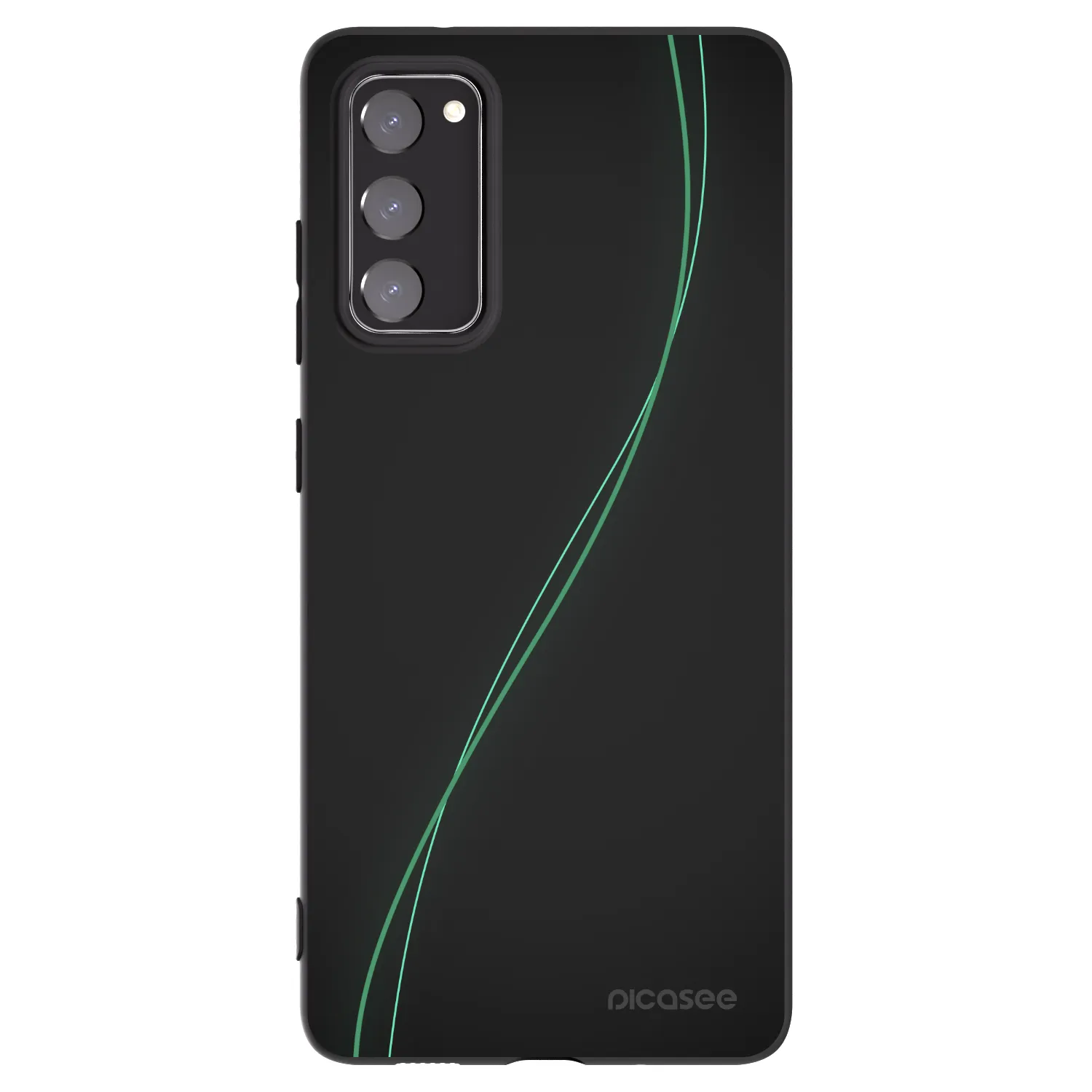 Picasee husă neagră din silicon pentru Samsung Galaxy S20 FE - Be Different