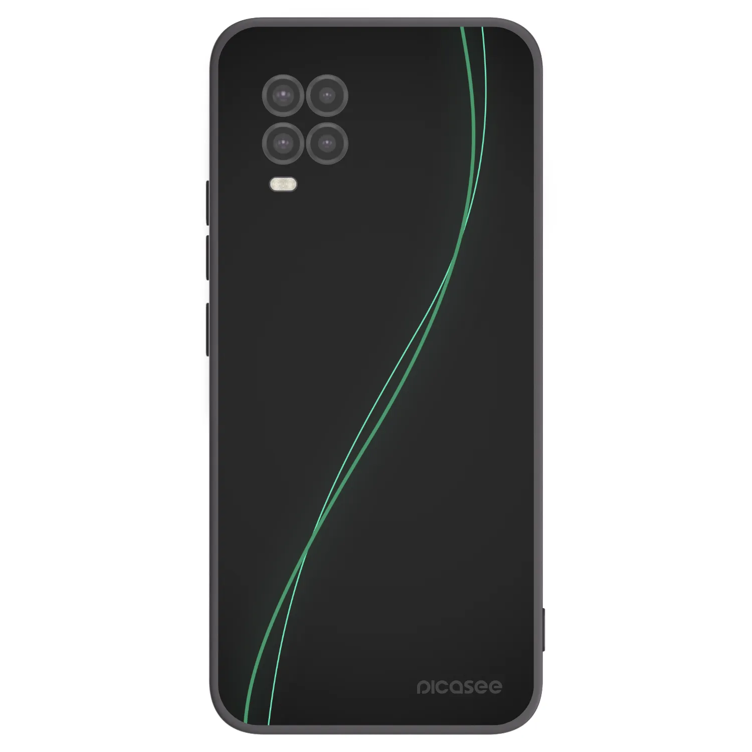 Picasee husă neagră din silicon pentru Xiaomi Mi 10 Lite - Be Different