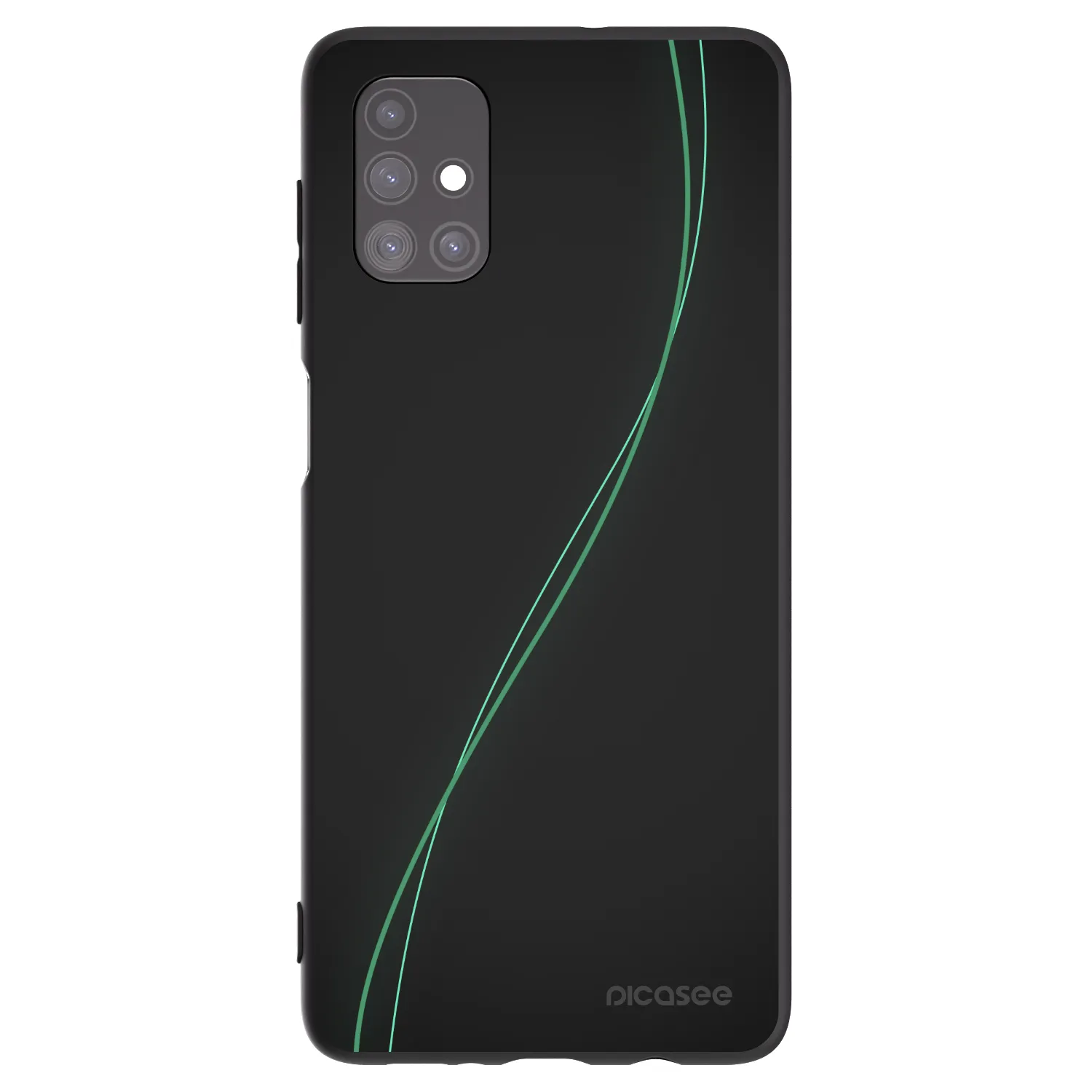 Picasee husă neagră din silicon pentru Samsung Galaxy M51 M515F - Be Different