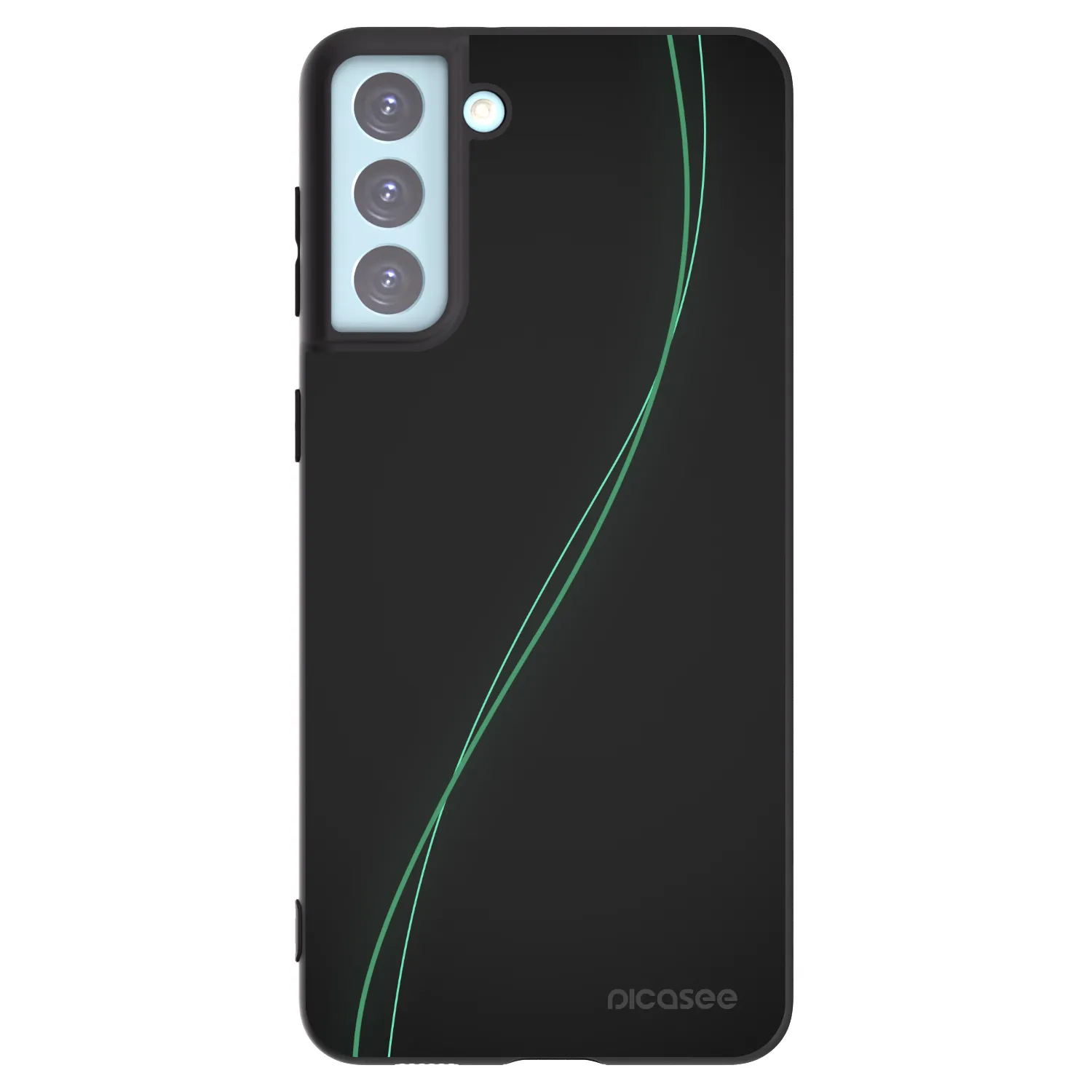 Picasee husă neagră din silicon pentru Samsung Galaxy S21+ 5G G996F - Be Different