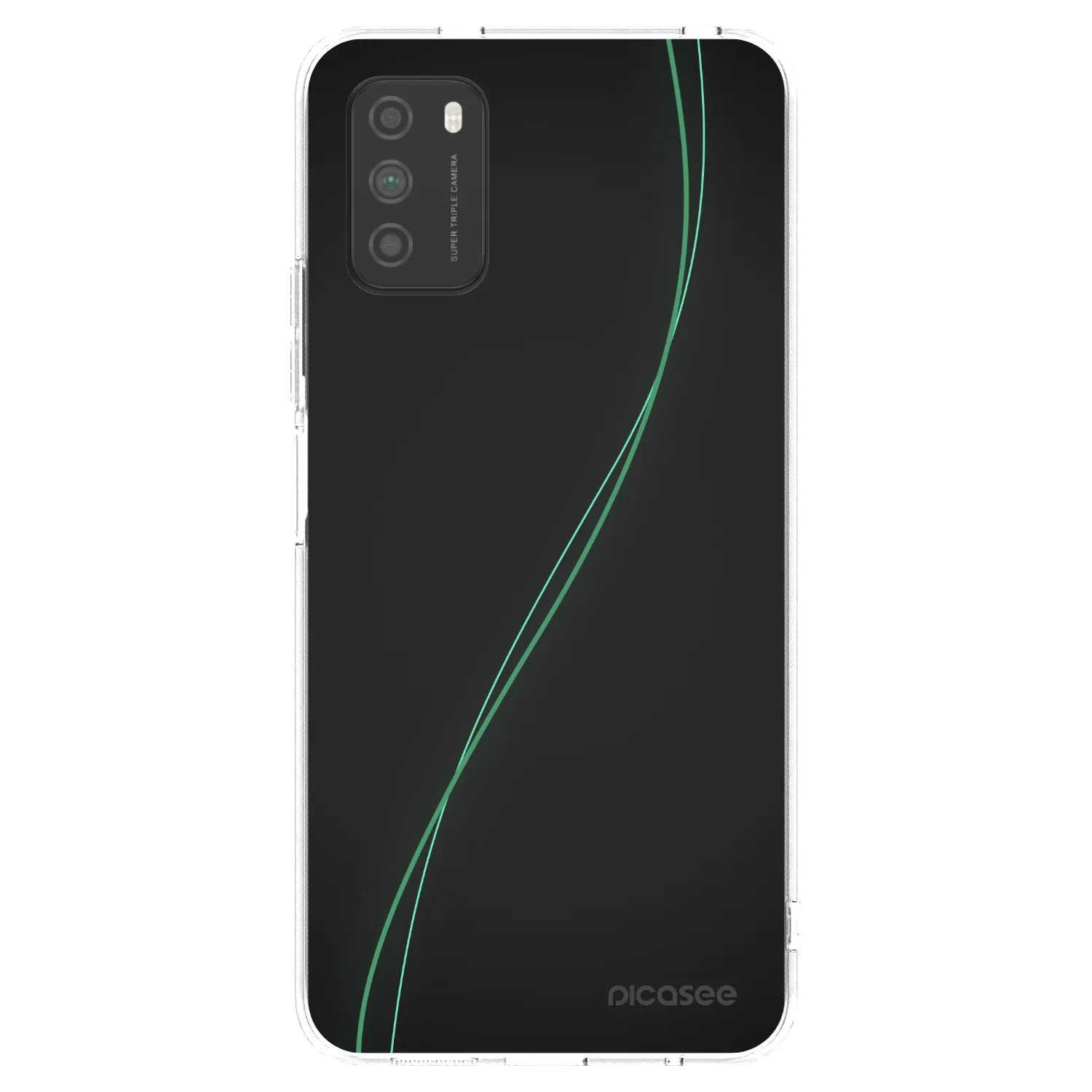 Picasee husă transparentă din silicon pentru Xiaomi Poco M3 - Be Different