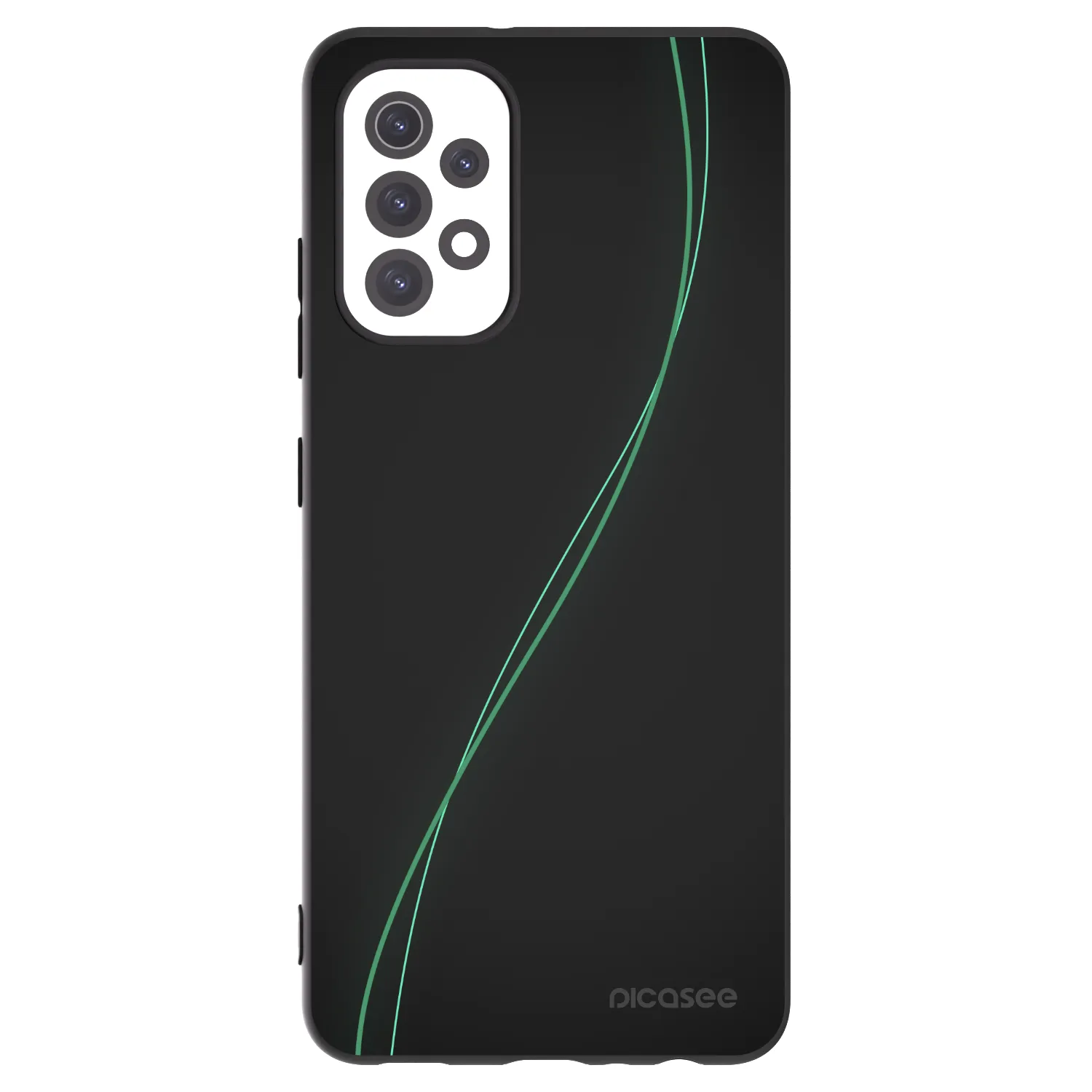 Picasee husă neagră din silicon pentru Samsung Galaxy A32 5G A326B - Be Different