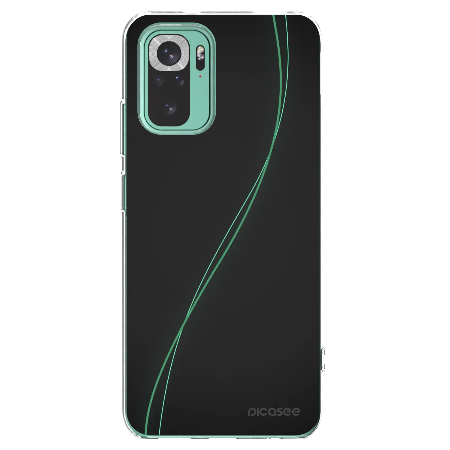 Picasee husă transparentă din silicon pentru Xiaomi Redmi Note 10 Pro - Be Different
