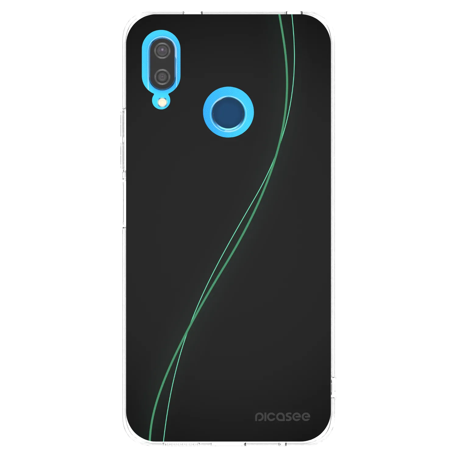 Picasee husă transparentă din silicon pentru Huawei P20 Lite - Be Different