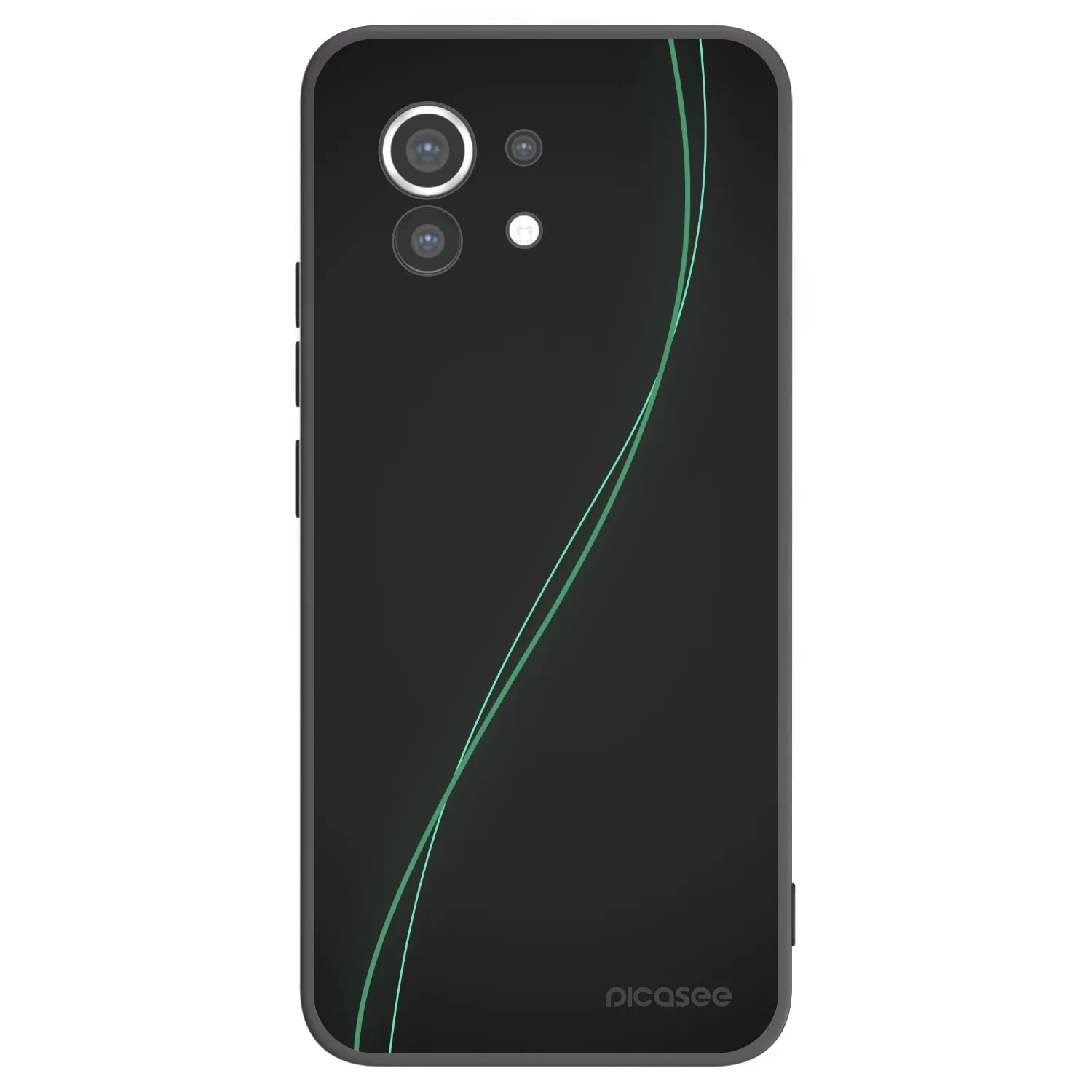 Picasee husă neagră din silicon pentru Xiaomi Mi 11 - Be Different