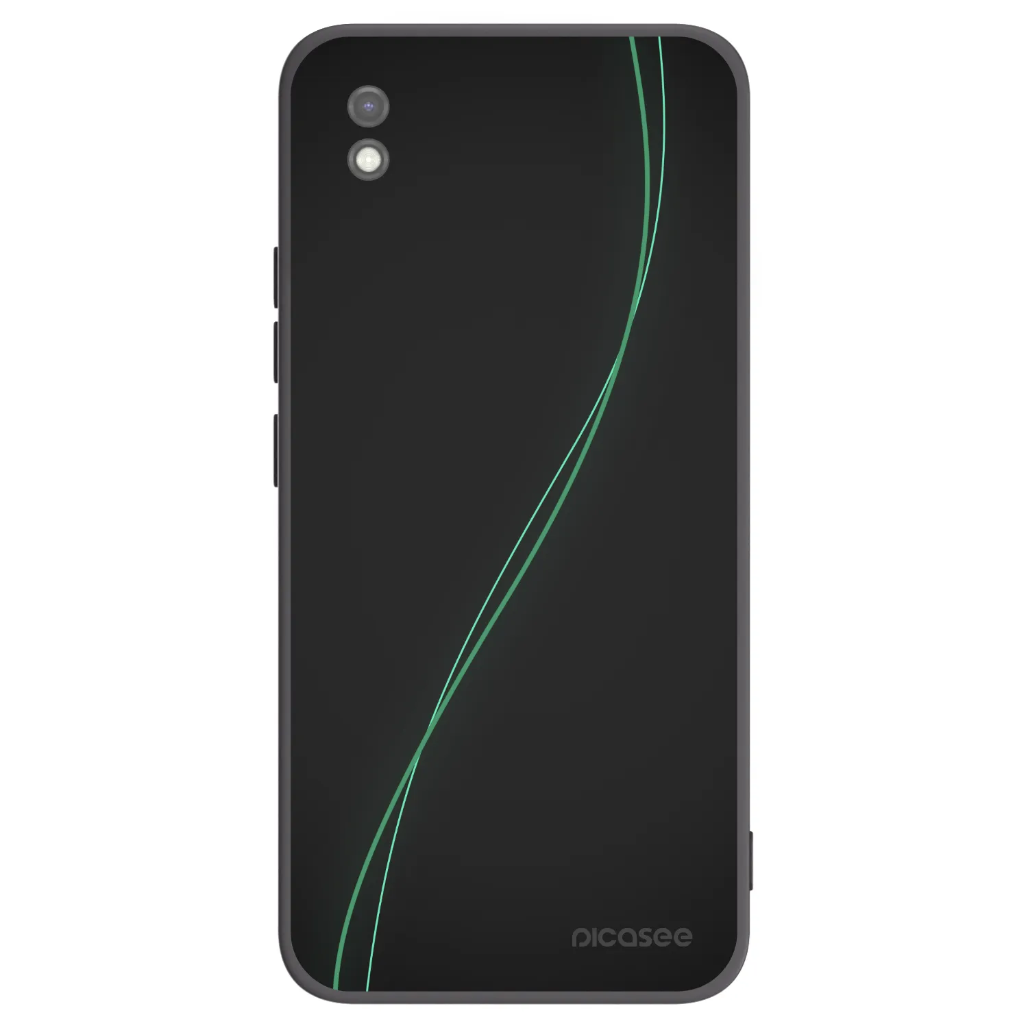 Picasee husă neagră din silicon pentru Xiaomi Redmi 9AT - Be Different
