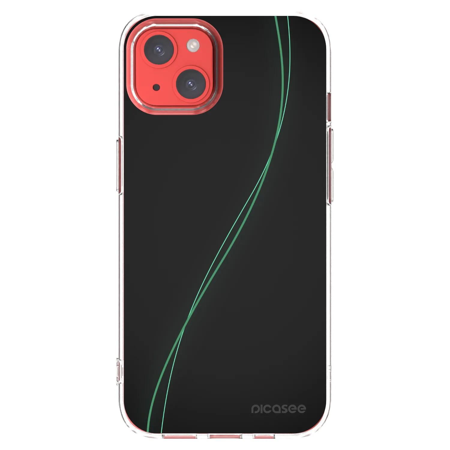 Picasee husă transparentă din silicon pentru Apple iPhone 13 - Be Different