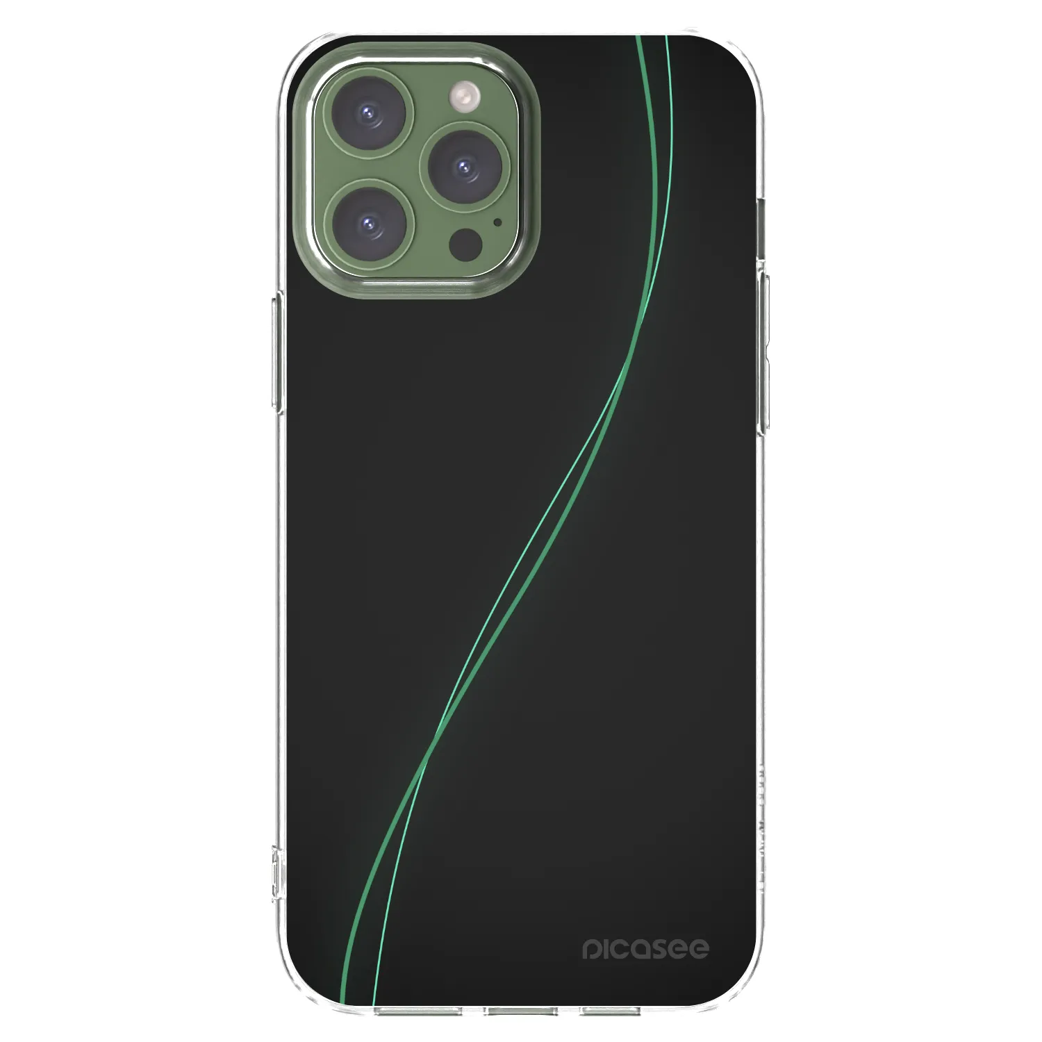 Picasee husă transparentă din silicon pentru Apple iPhone 13 Pro Max - Be Different