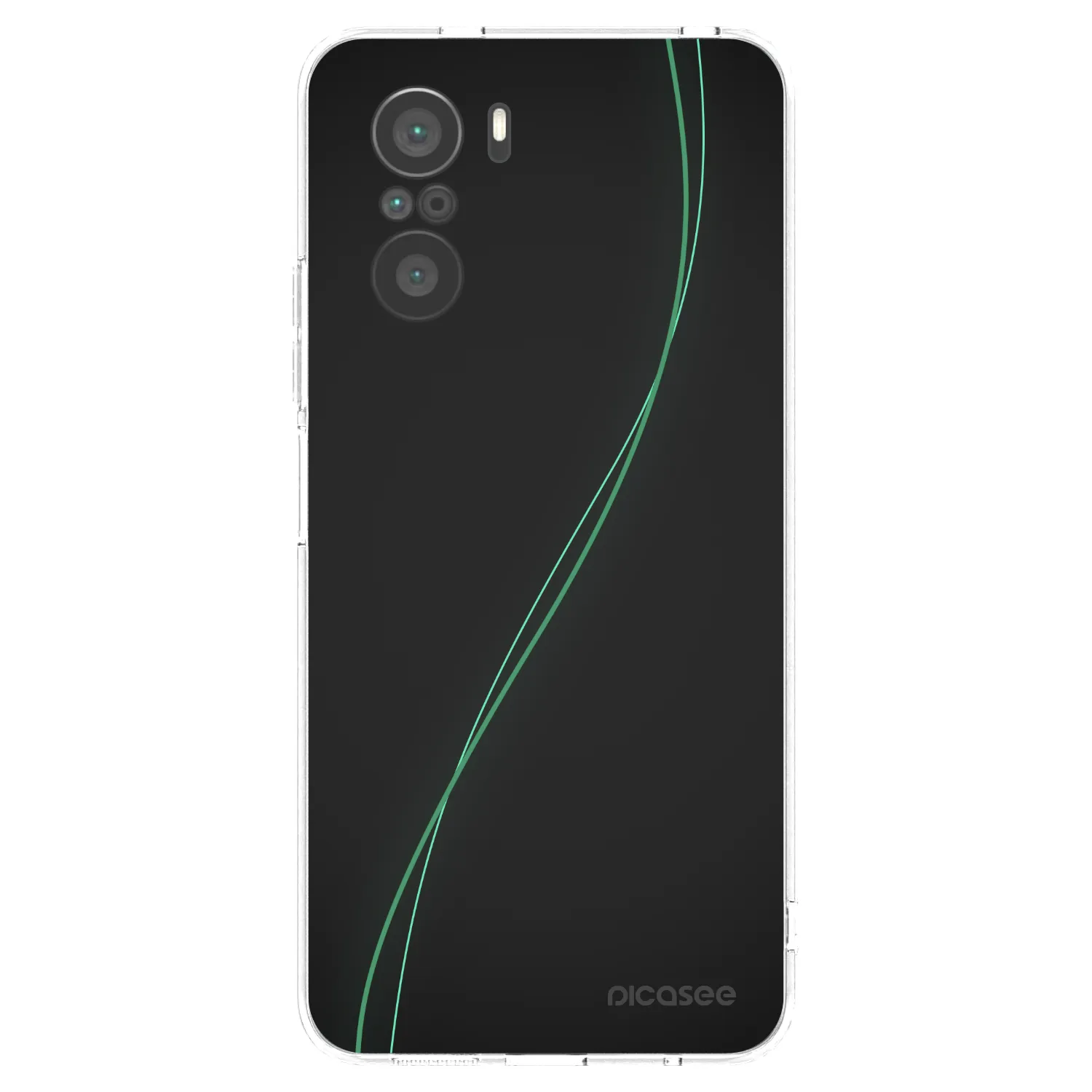 Picasee husă transparentă din silicon pentru Xiaomi Poco F3 - Be Different