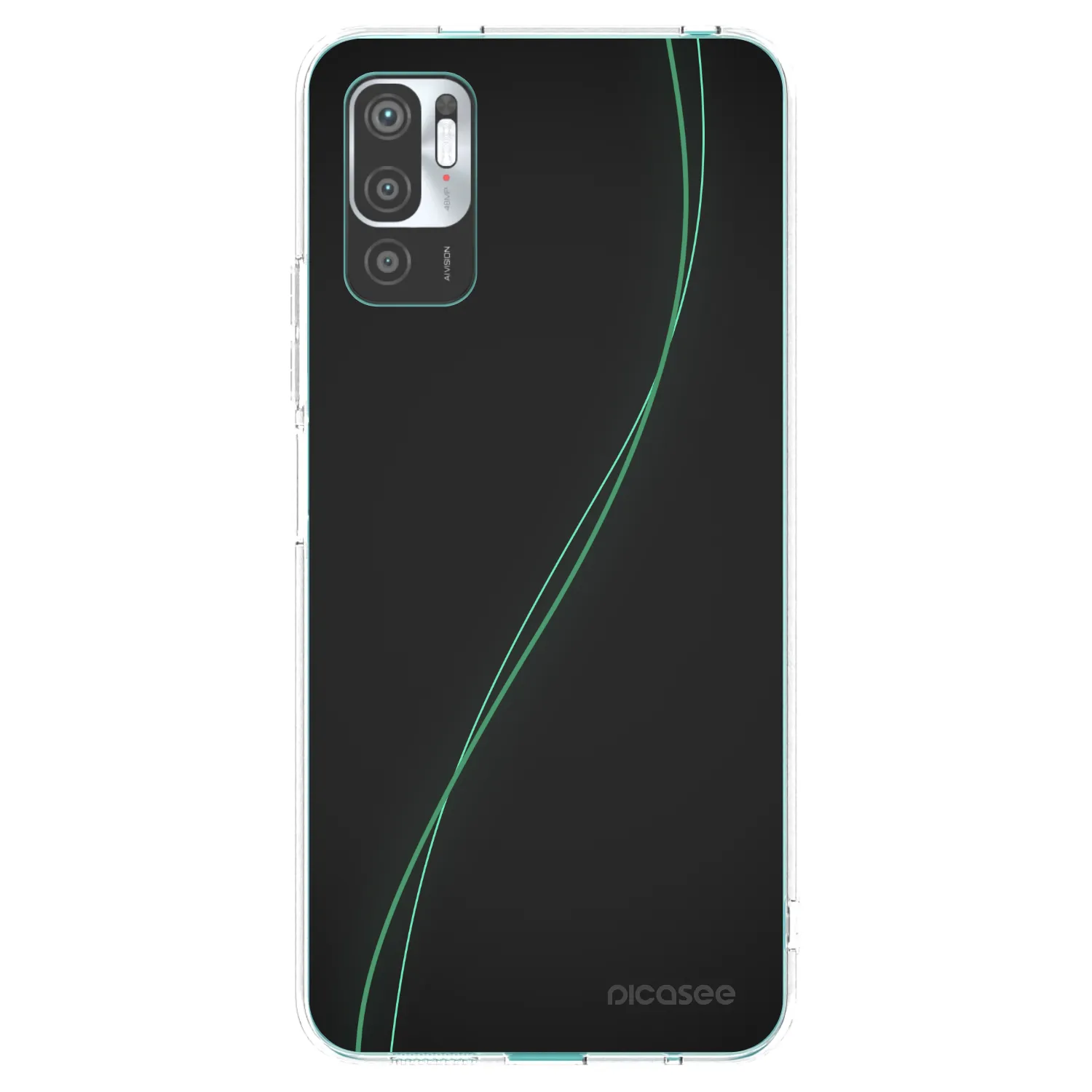 Picasee husă transparentă din silicon pentru Xiaomi Redmi Note 10 5G - Be Different