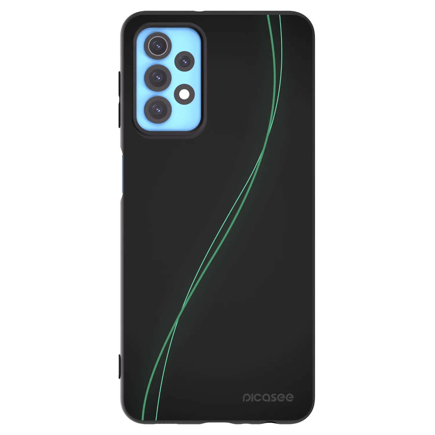 Picasee husă neagră din silicon pentru Samsung Galaxy A32 4G SM-A325F - Be Different