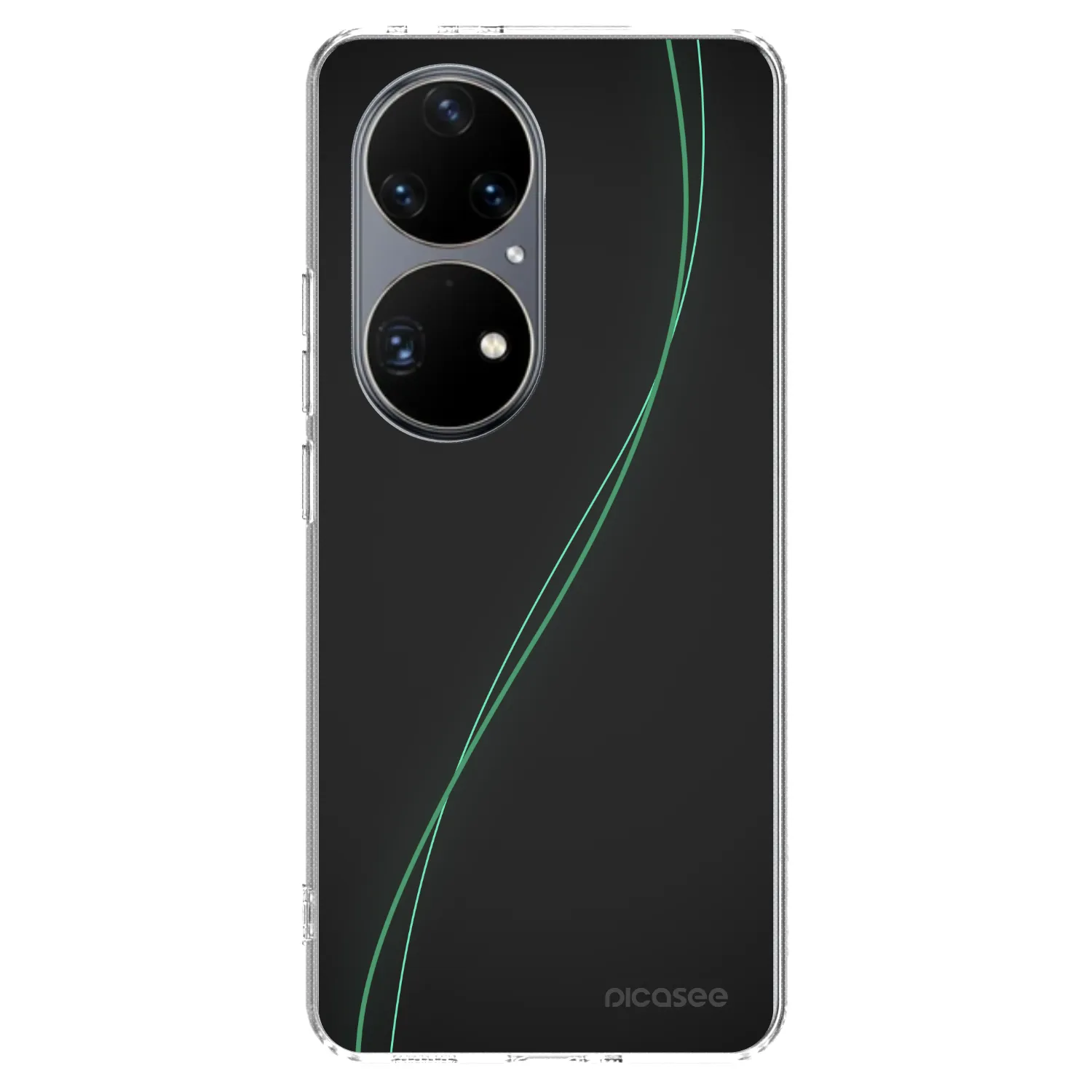 Picasee husă transparentă din silicon pentru Huawei P50 - Be Different