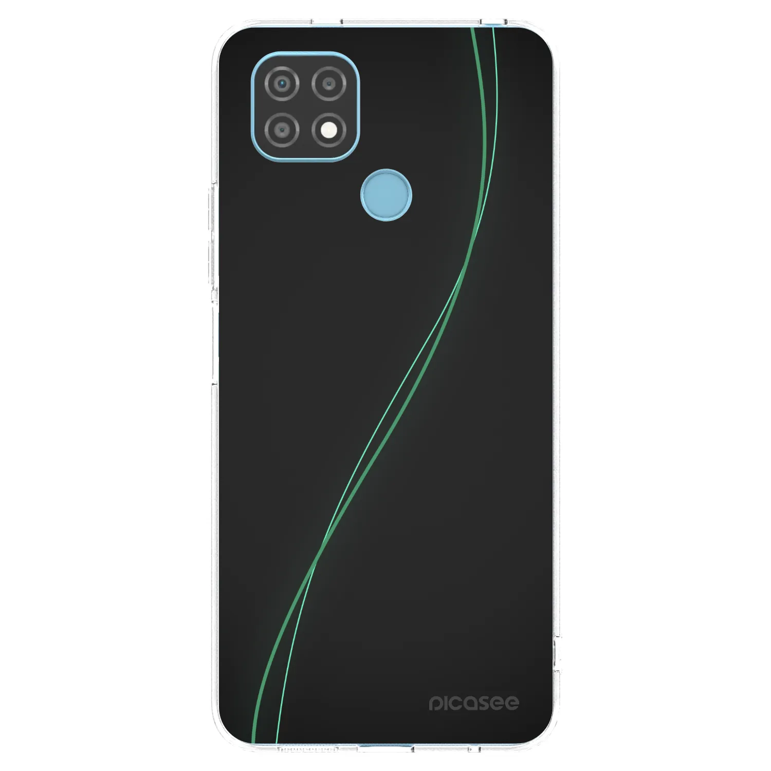 Picasee husă transparentă din silicon pentru Realme C21 - Be Different
