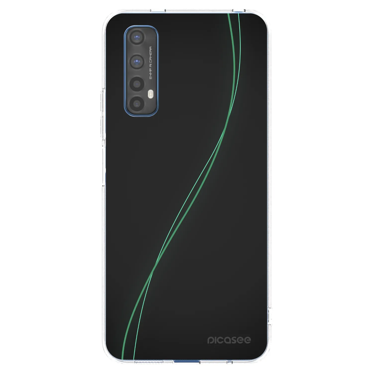 Picasee husă transparentă din silicon pentru Realme 7 - Be Different
