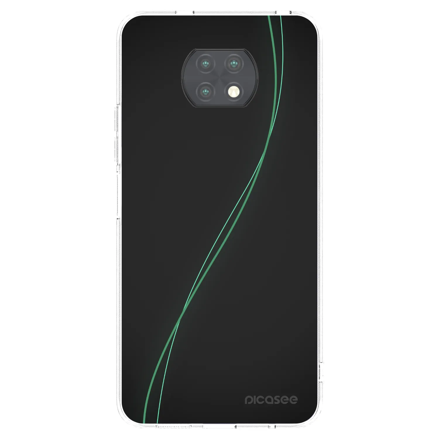 Picasee husă transparentă din silicon pentru Xiaomi Redmi Note 9T - Be Different