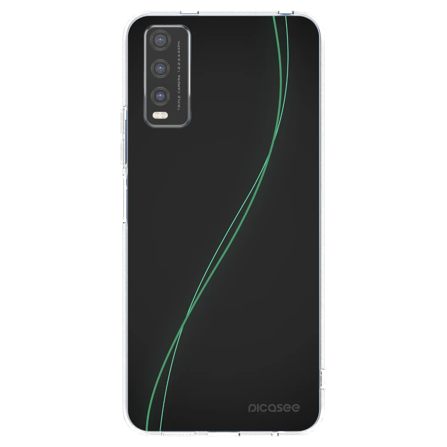 Picasee husă transparentă din silicon pentru Vivo Y20s - Be Different