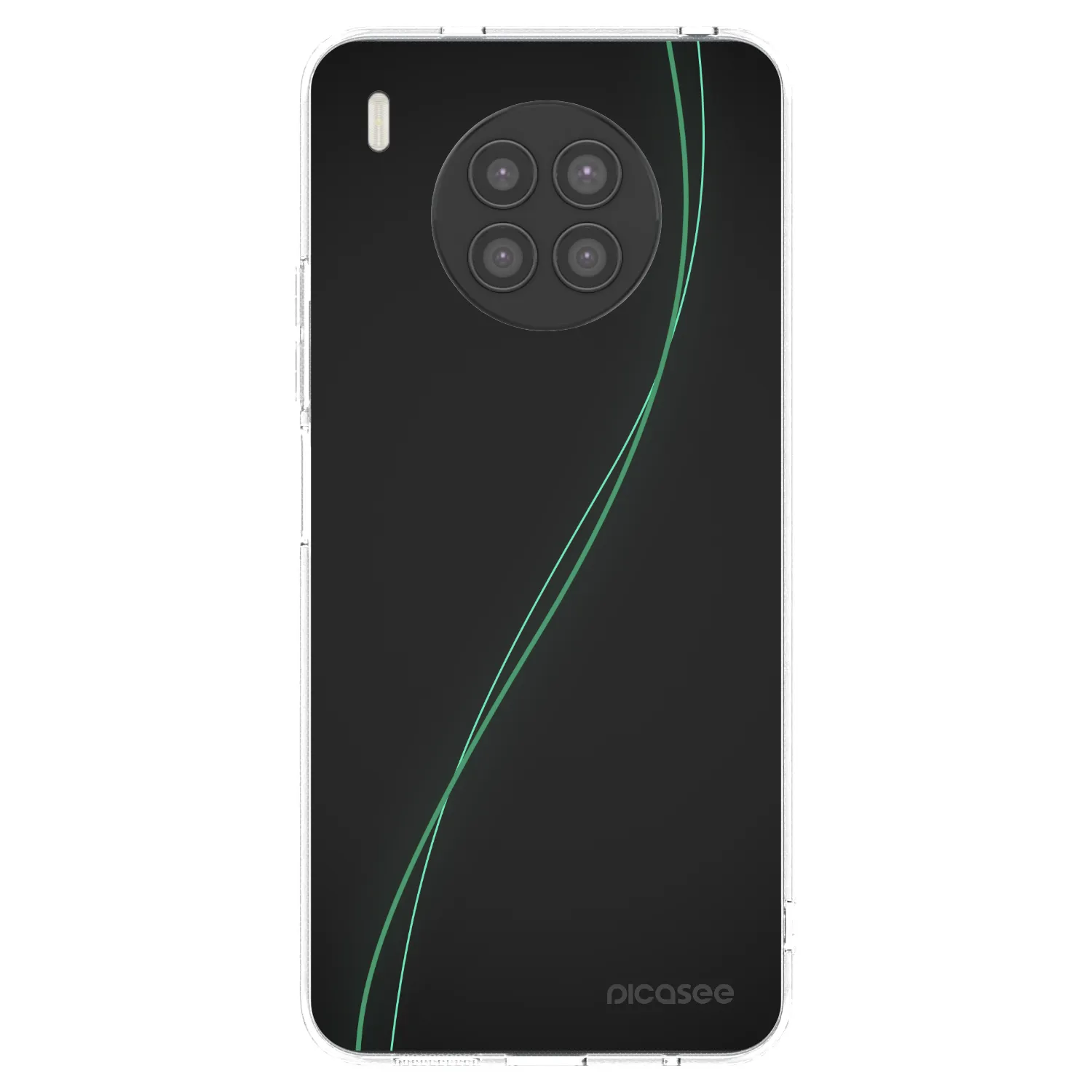 Picasee husă transparentă din silicon pentru Huawei Nova 8i - Be Different