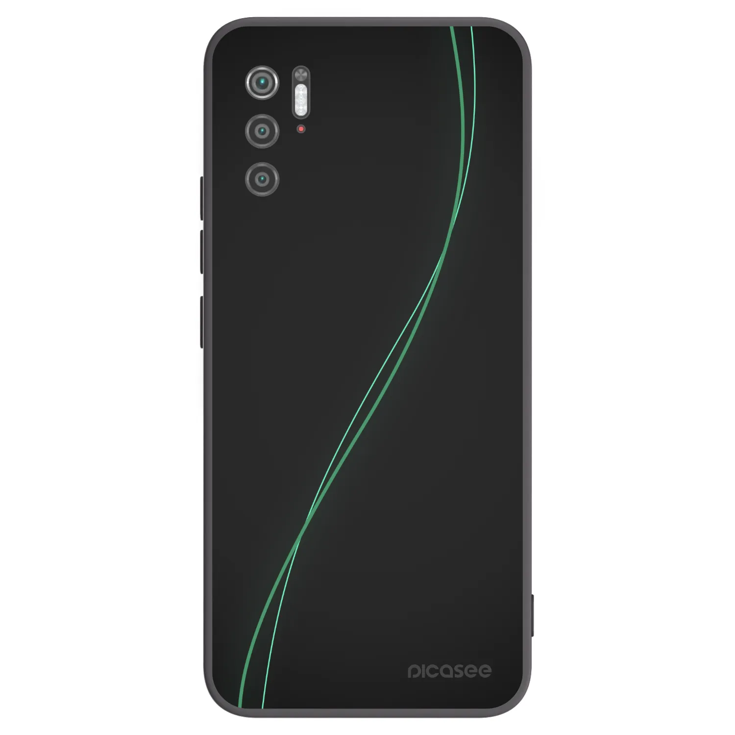 Picasee husă neagră din silicon pentru Xiaomi Poco M3 Pro 5G - Be Different