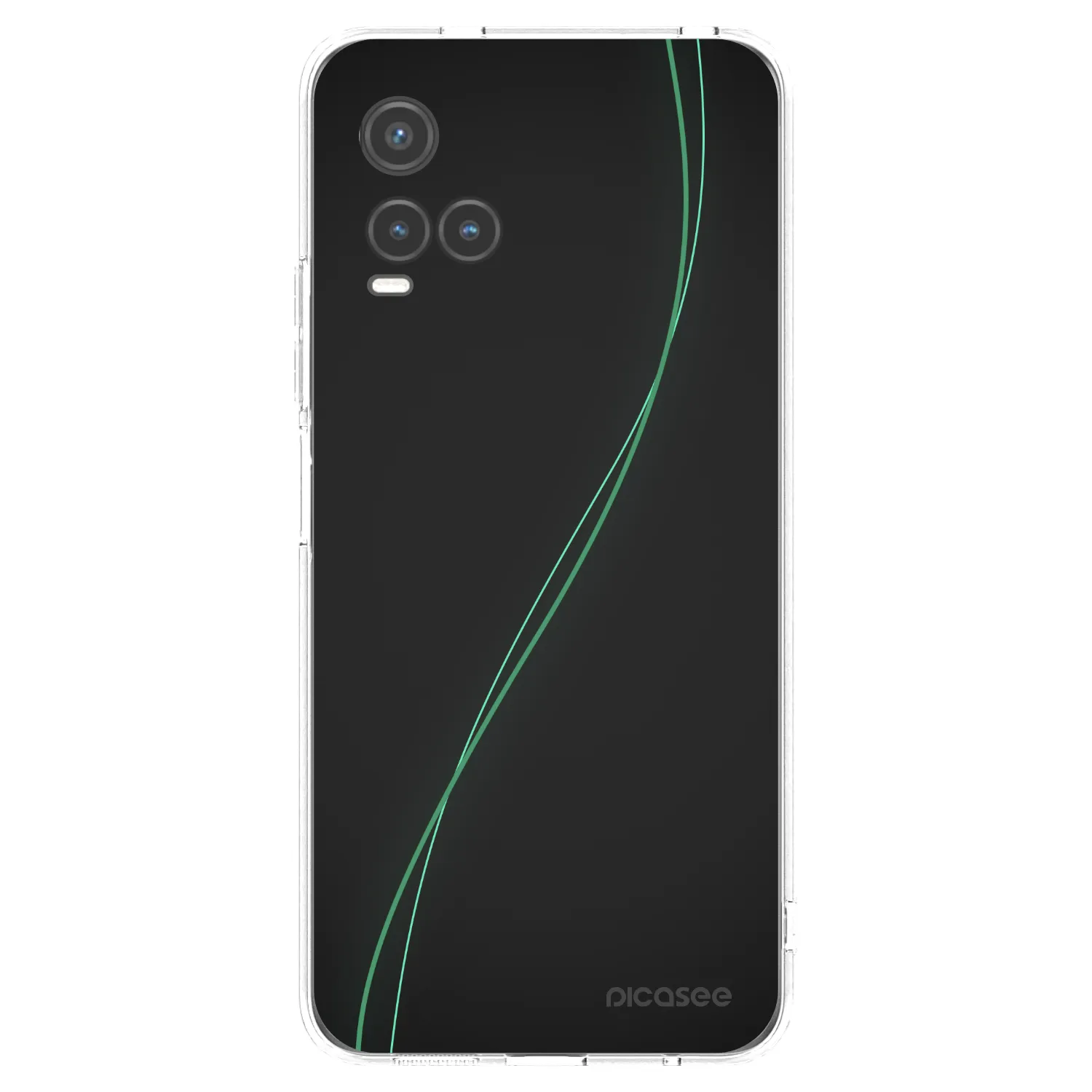 Picasee husă transparentă din silicon pentru Vivo Y33s - Be Different