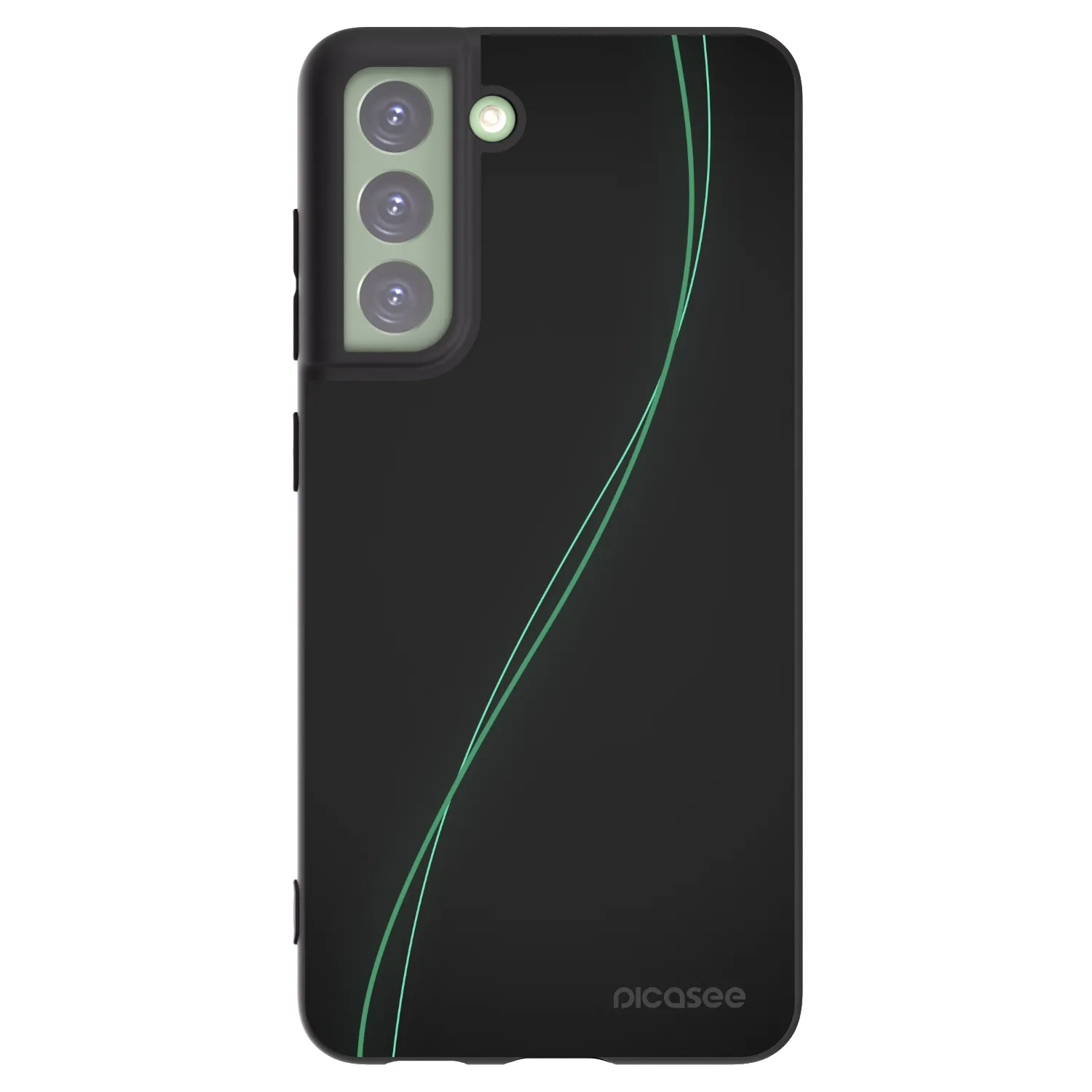 Picasee husă neagră din silicon pentru Samsung Galaxy S21 FE 5G - Be Different
