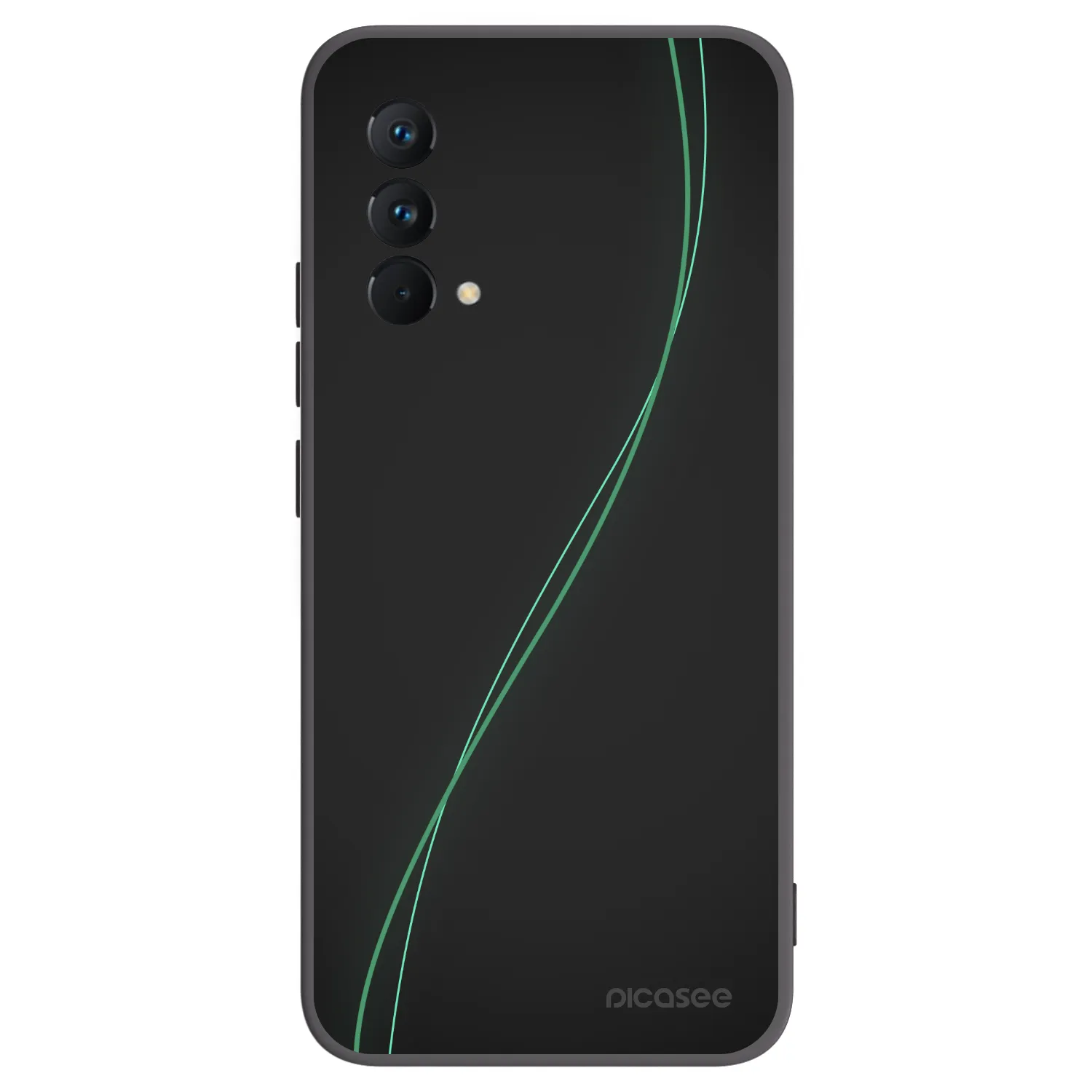 Picasee husă neagră din silicon pentru Realme GT Master Edition 5G - Be Different