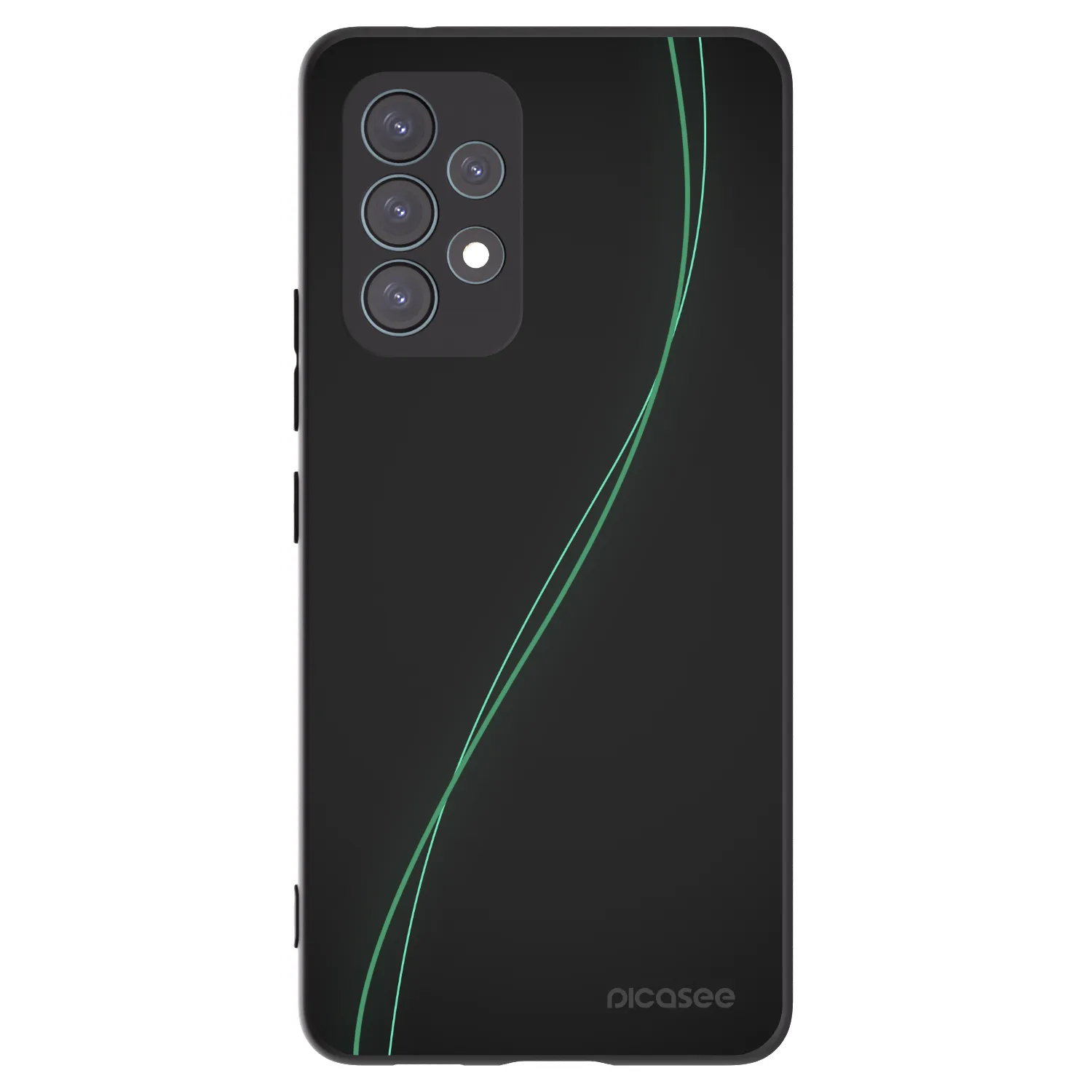Picasee husă neagră din silicon pentru Samsung Galaxy A53 5G A536 - Be Different