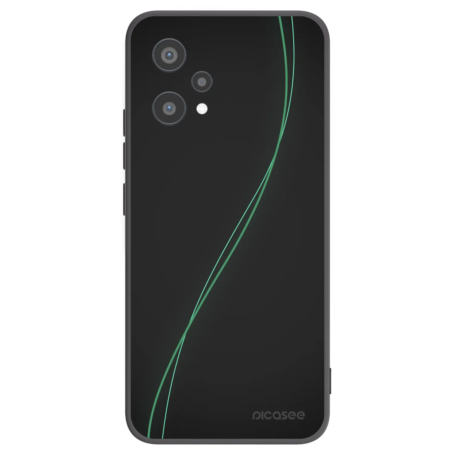 Picasee husă neagră din silicon pentru Realme 9 Pro 5G - Be Different