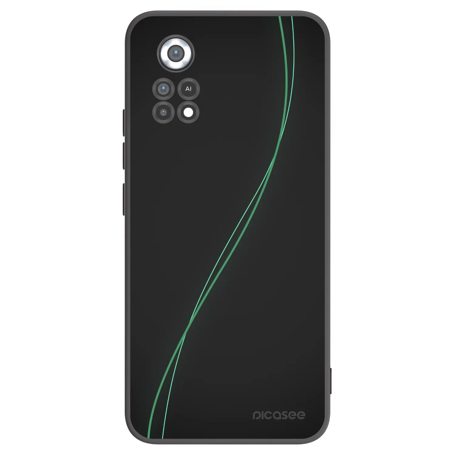 Picasee husă neagră din silicon pentru Xiaomi Poco X4 Pro 5G - Be Different
