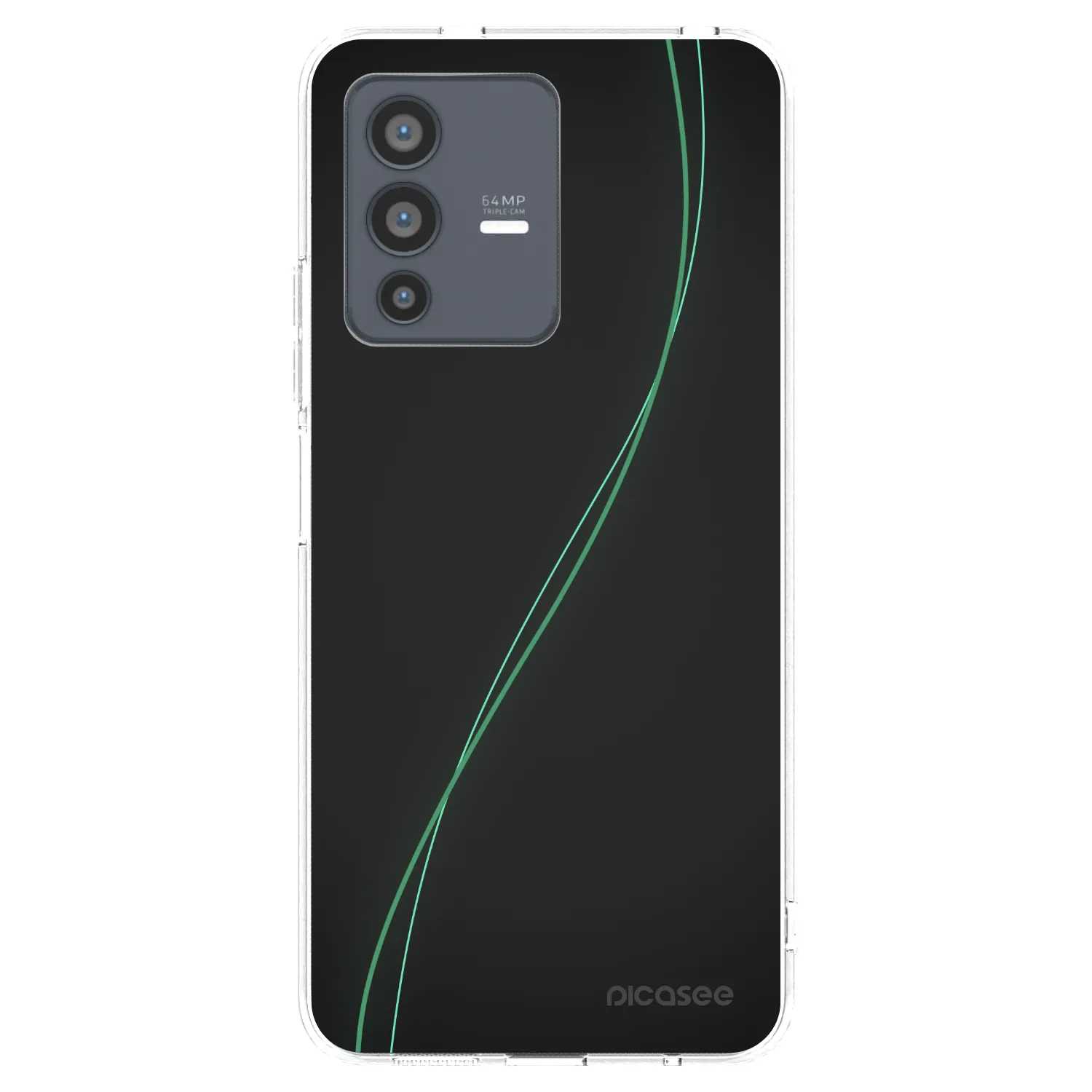 Picasee husă transparentă din silicon pentru Vivo V23 5G - Be Different