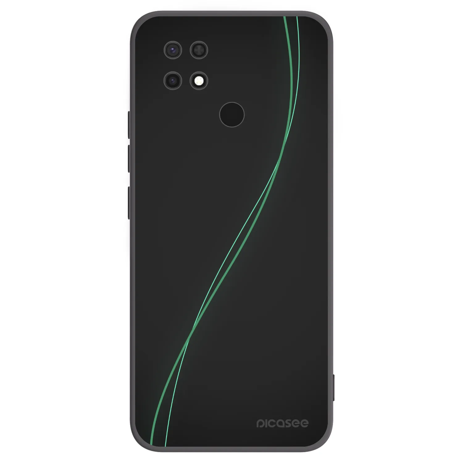 Picasee husă neagră din silicon pentru Xiaomi Redmi 10C - Be Different