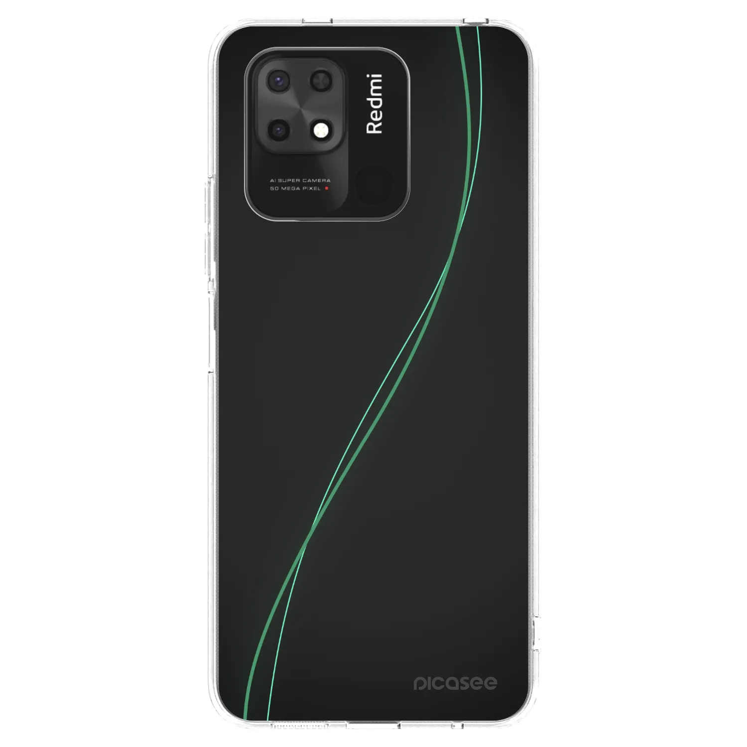 Picasee husă transparentă din silicon pentru Xiaomi Redmi 10C - Be Different