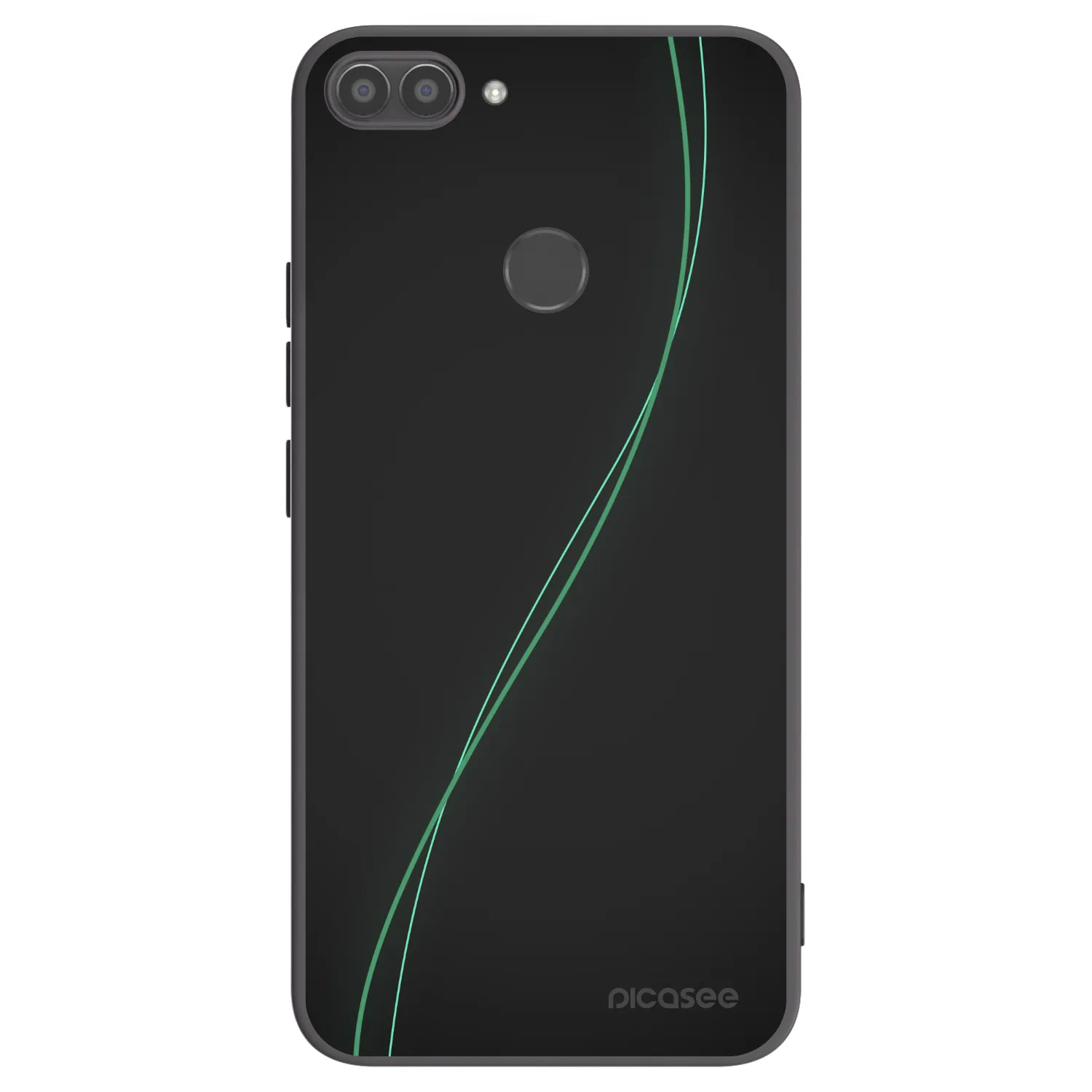 Picasee husă neagră din silicon pentru Huawei P Smart - Be Different