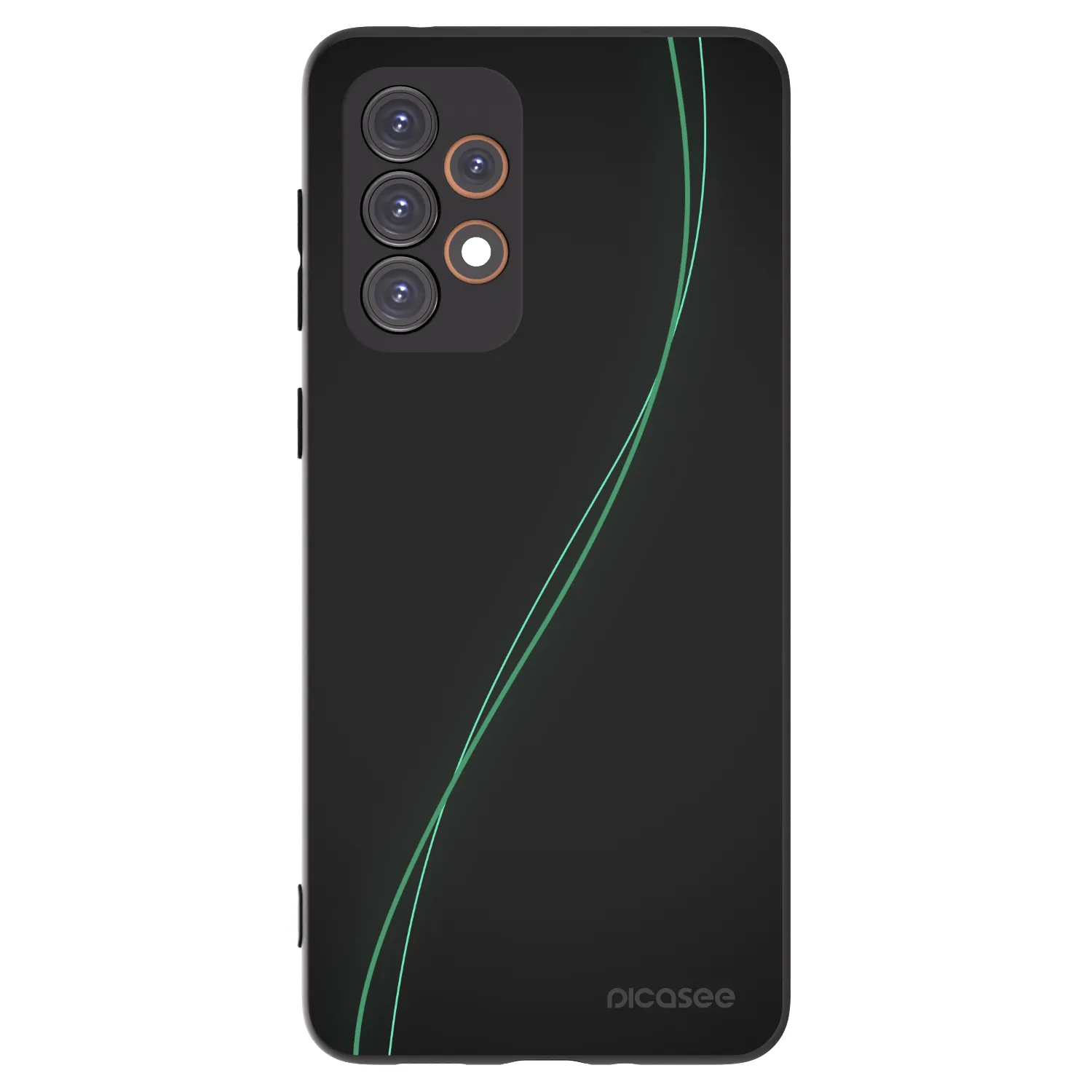 Picasee husă neagră din silicon pentru Samsung Galaxy A33 5G A336 - Be Different