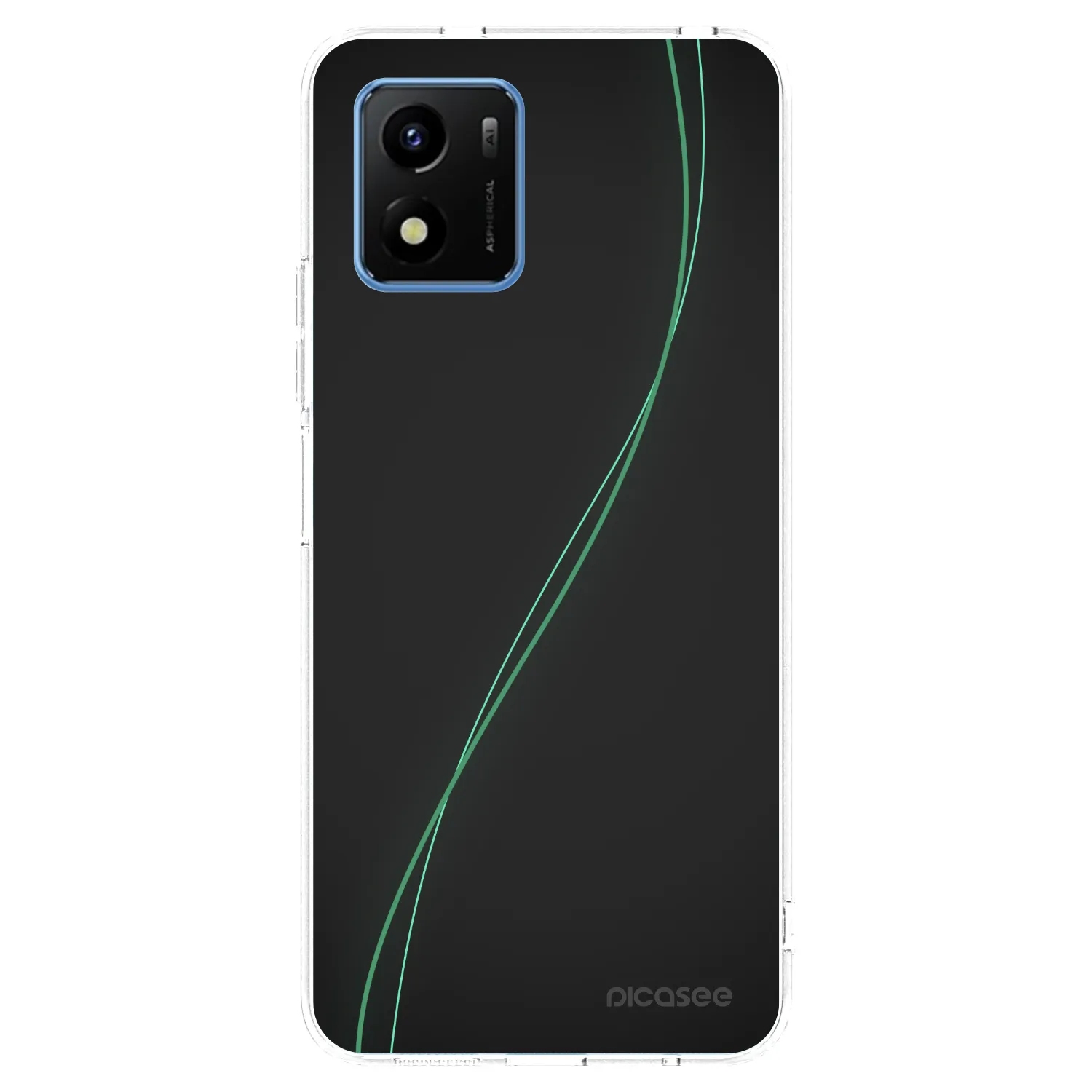 Picasee husă transparentă din silicon pentru Vivo Y01 - Be Different