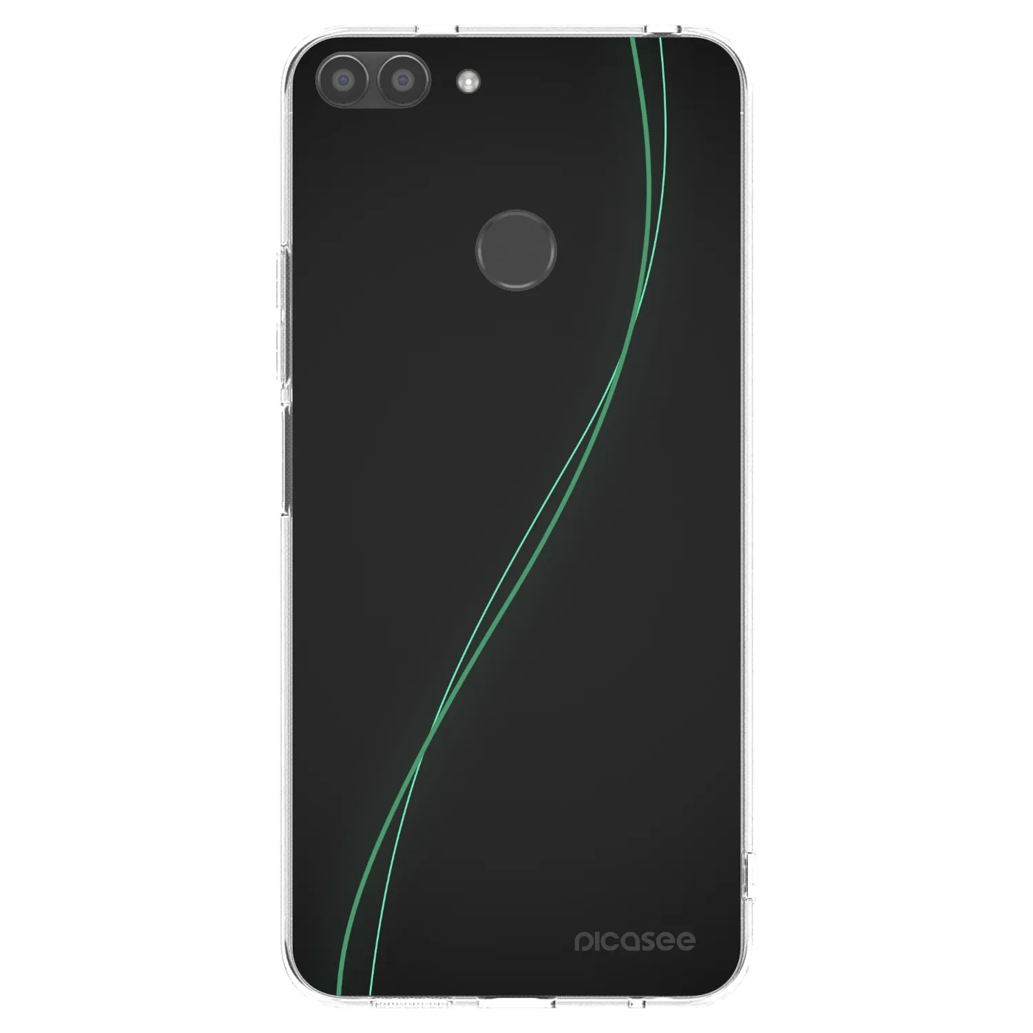 Picasee husă transparentă din silicon pentru Huawei P Smart - Be Different