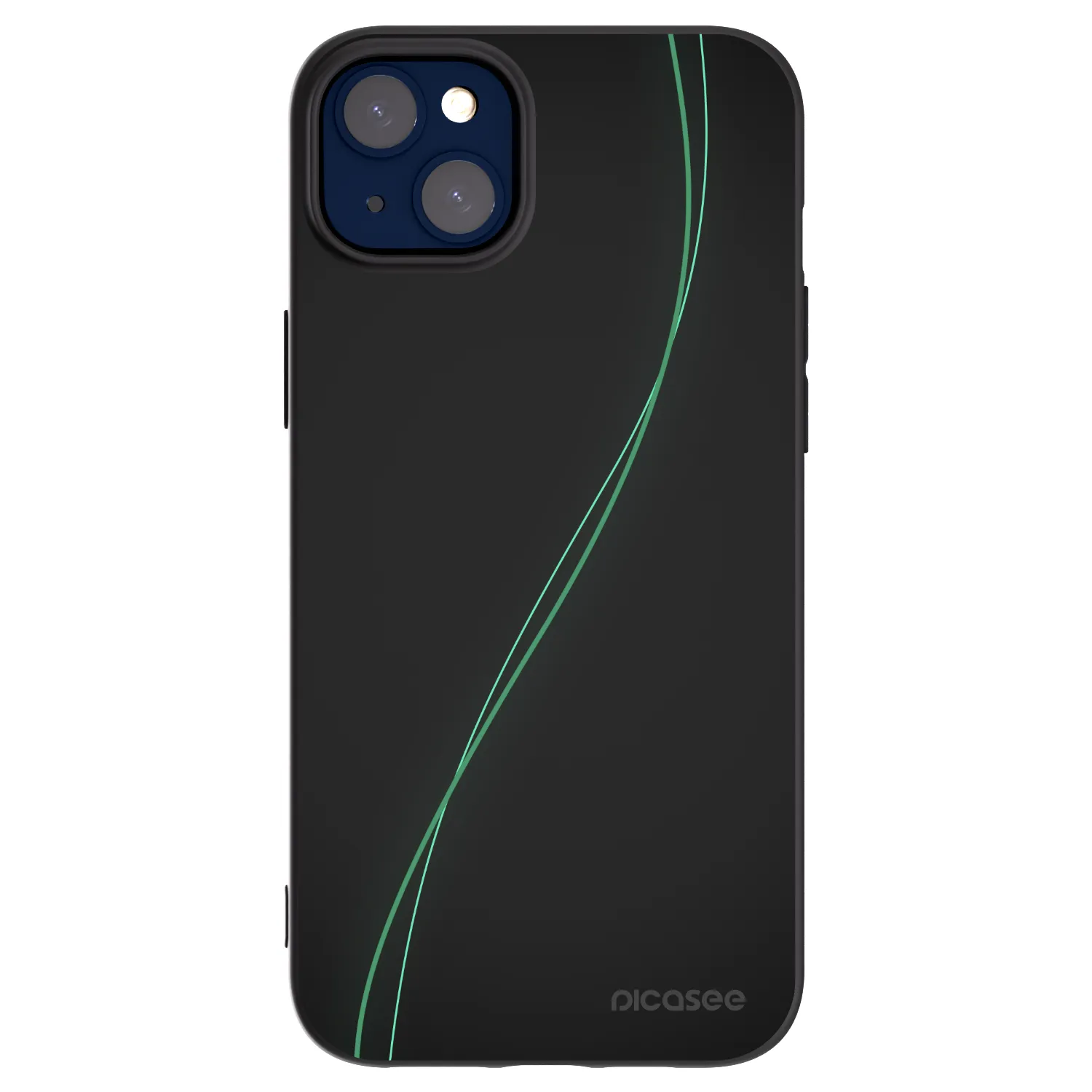 Picasee husă neagră din silicon pentru Apple iPhone 14 Plus - Be Different