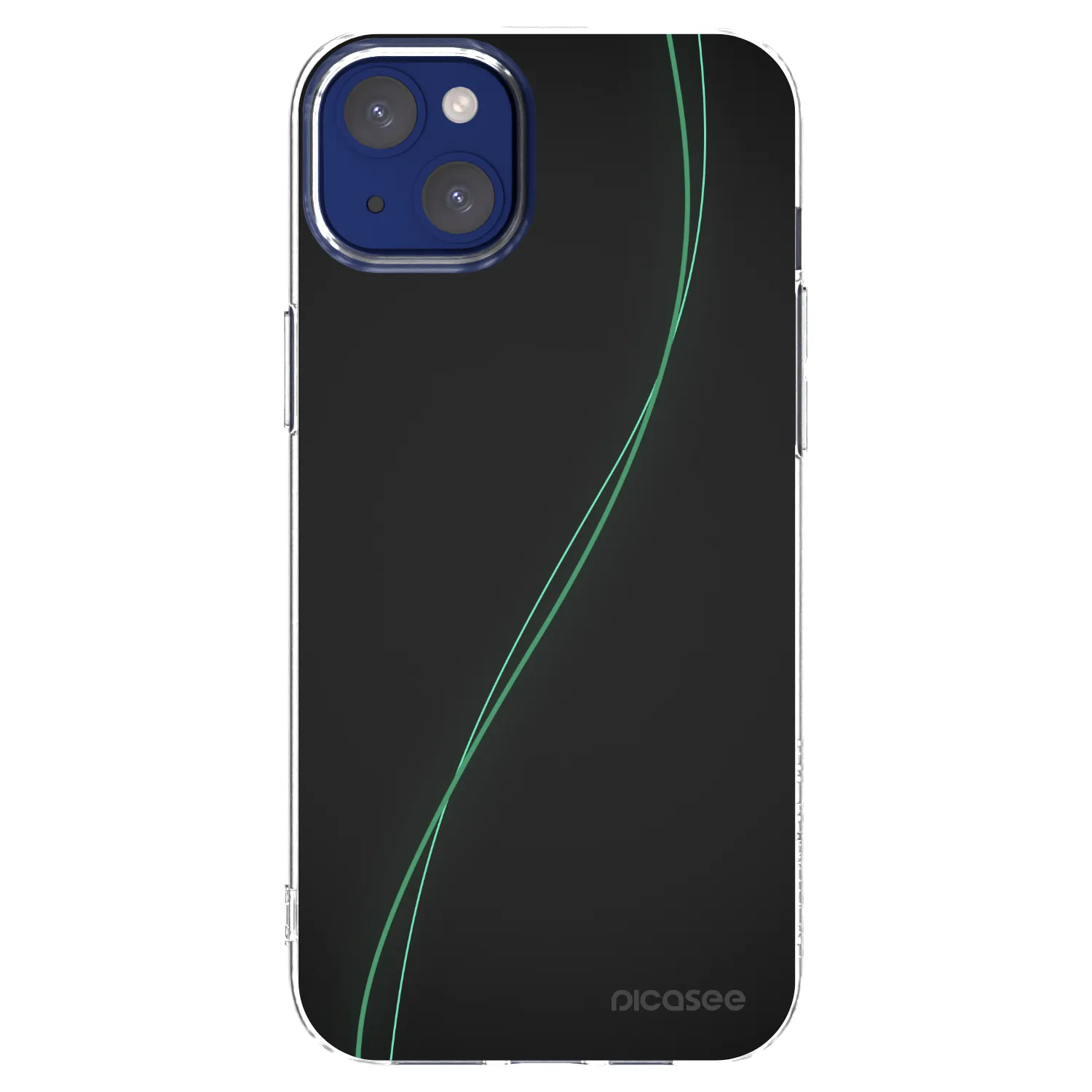 Picasee husă transparentă din silicon pentru Apple iPhone 14 Plus - Be Different