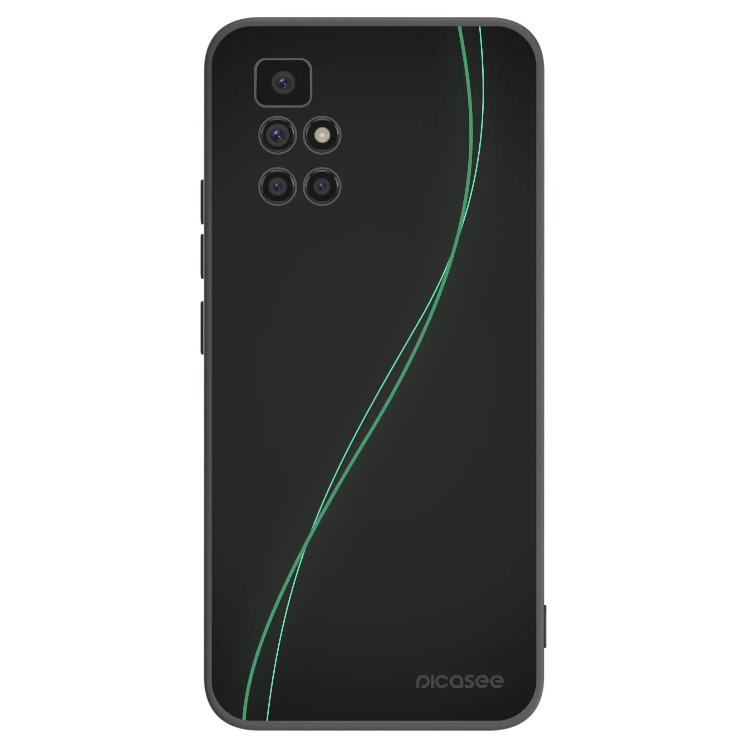 Picasee husă neagră din silicon pentru Xiaomi Redmi 10 (2022) - Be Different