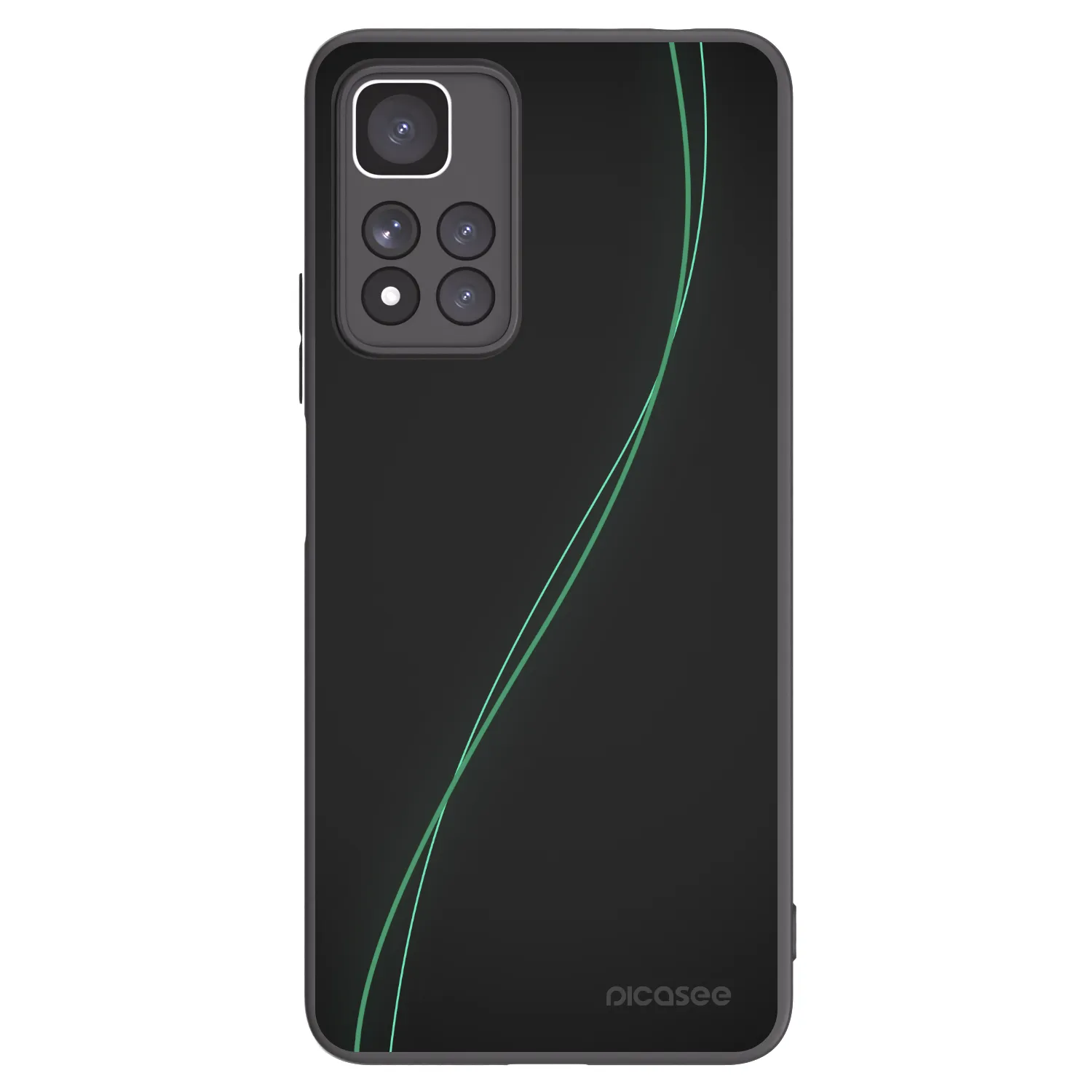 Picasee husă neagră din silicon pentru Xiaomi Redmi Note 11 Pro+ 5G - Be Different