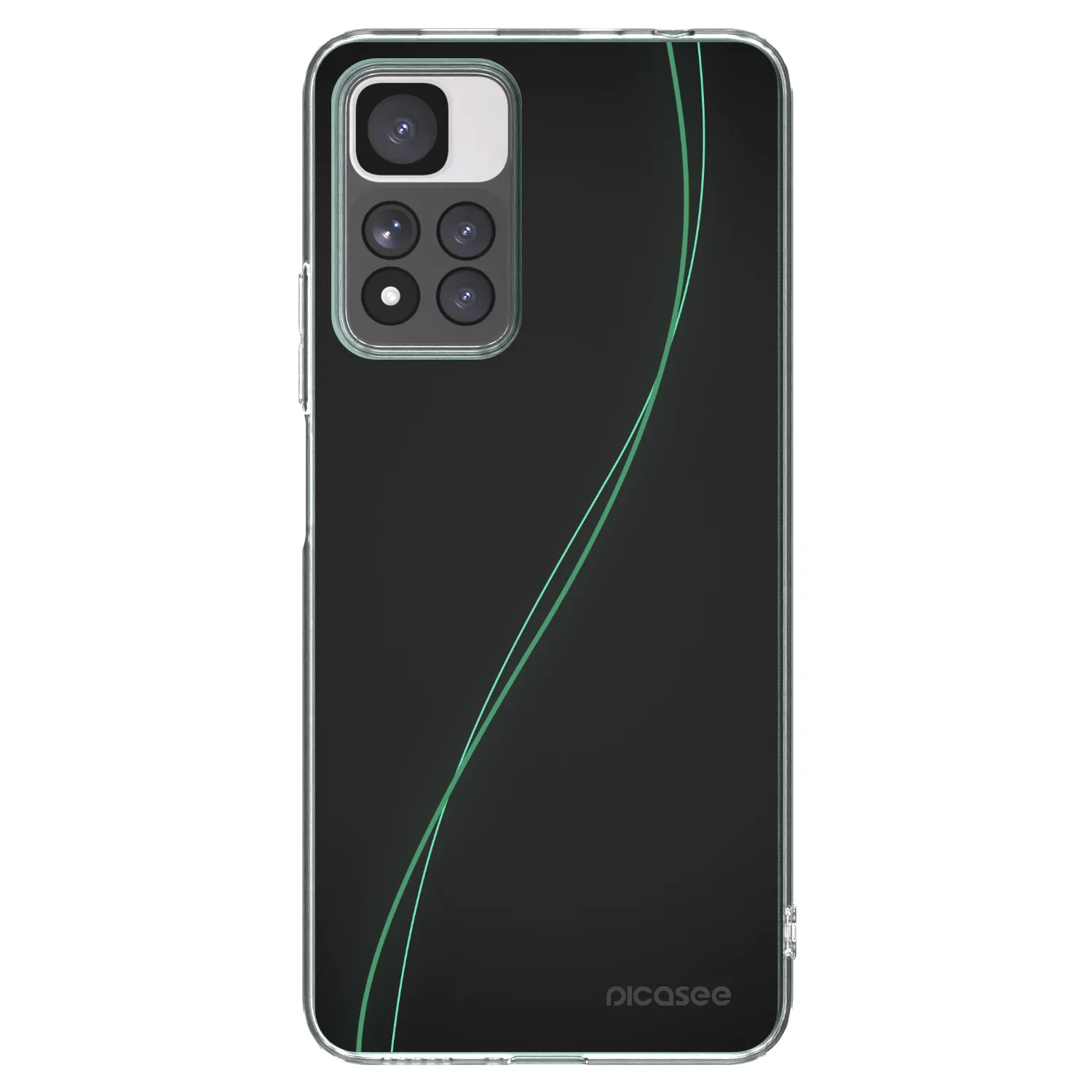Picasee husă transparentă din silicon pentru Xiaomi Redmi Note 11 Pro+ 5G - Be Different