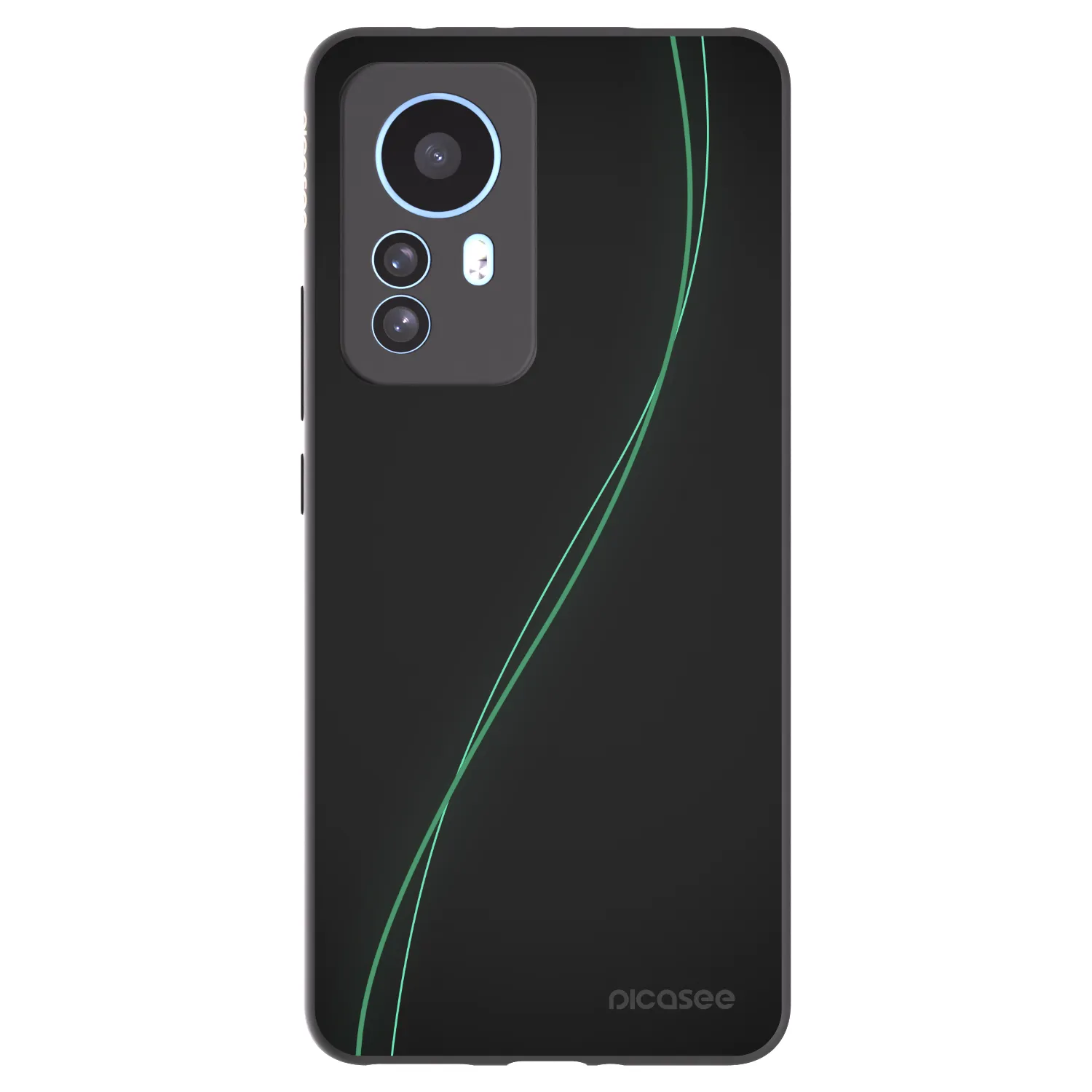 Picasee husă neagră din silicon pentru Xiaomi 12T Pro - Be Different