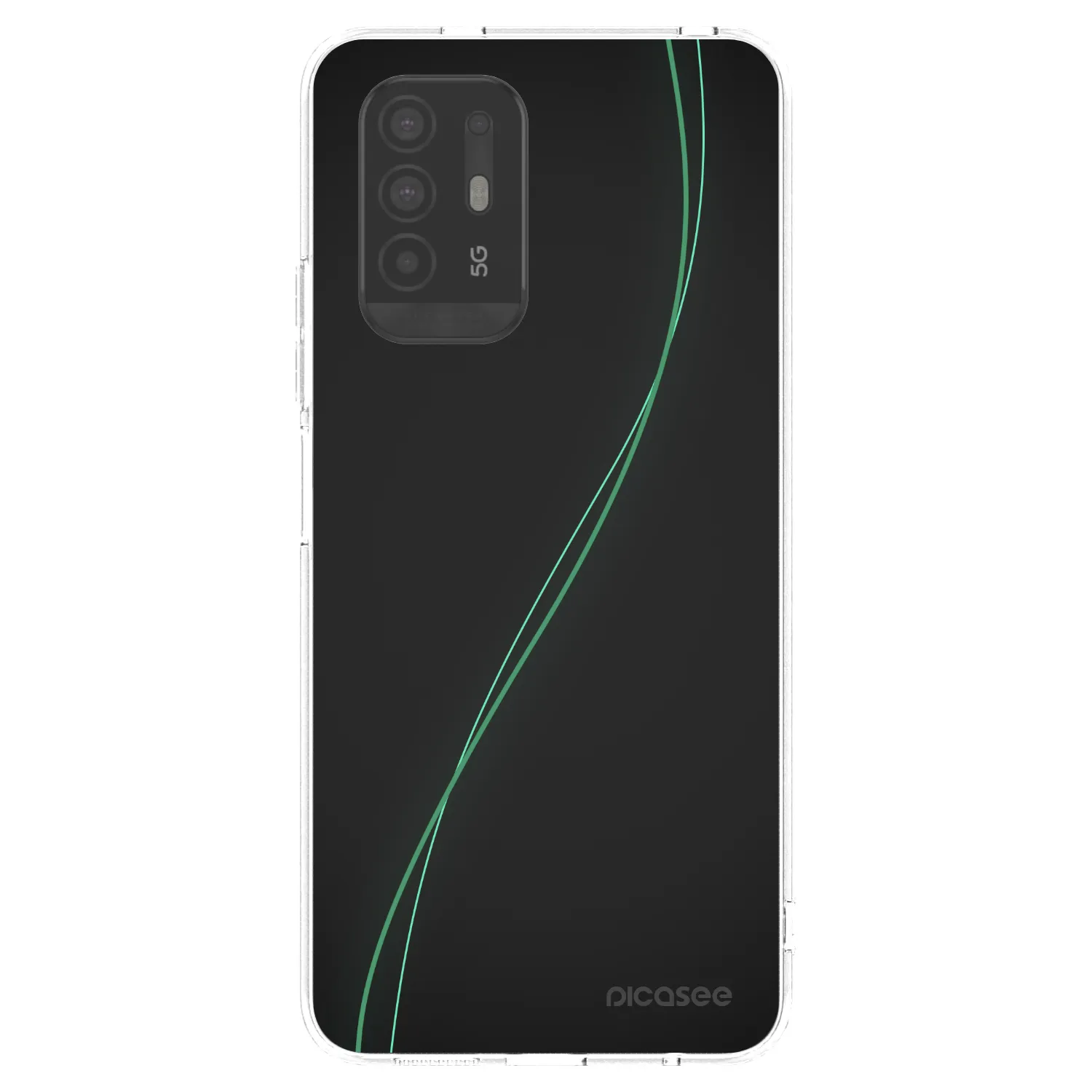 Picasee husă transparentă din silicon pentru OPPO A94 5G - Be Different