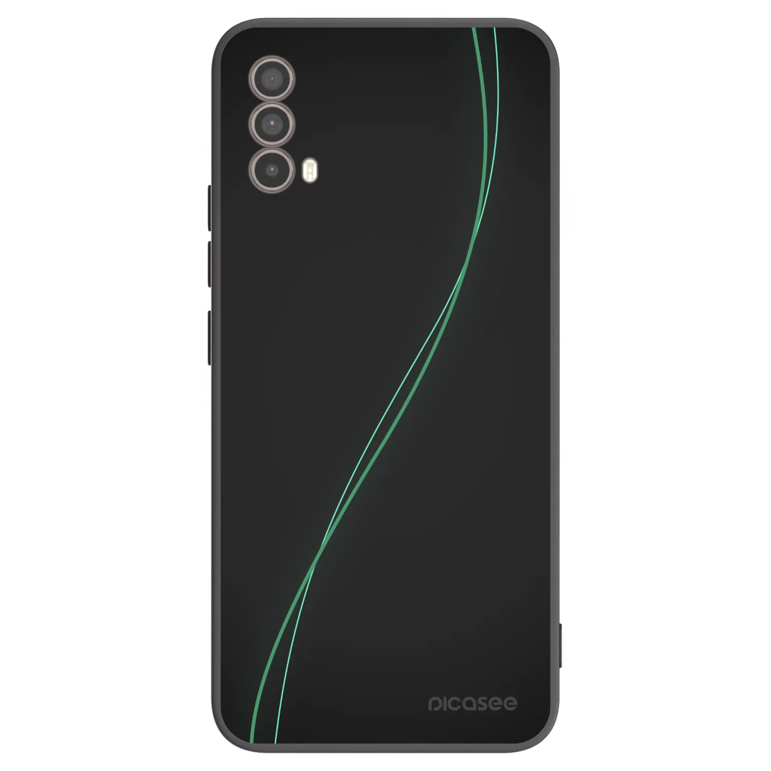 Picasee husă neagră din silicon pentru Motorola Moto E40 - Be Different