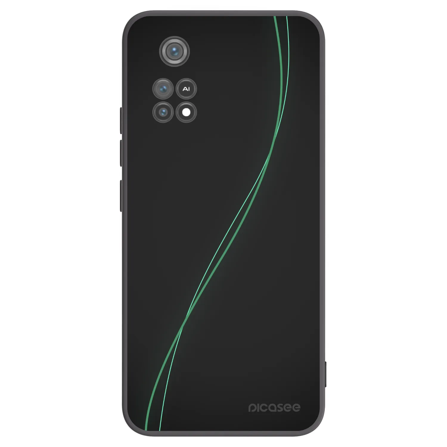 Picasee husă neagră din silicon pentru Xiaomi Poco M4 Pro - Be Different