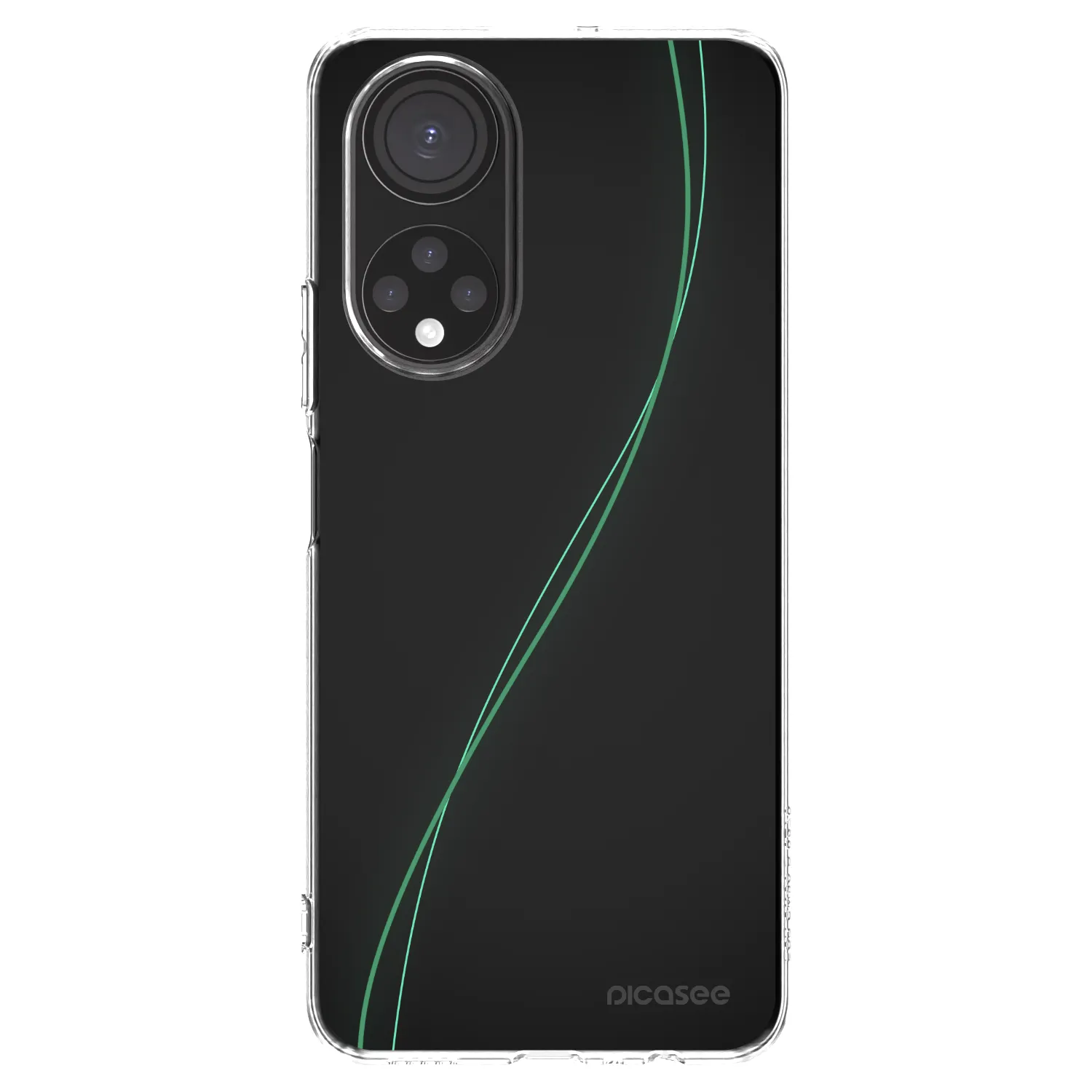 Picasee husă transparentă din silicon pentru Honor X7 - Be Different