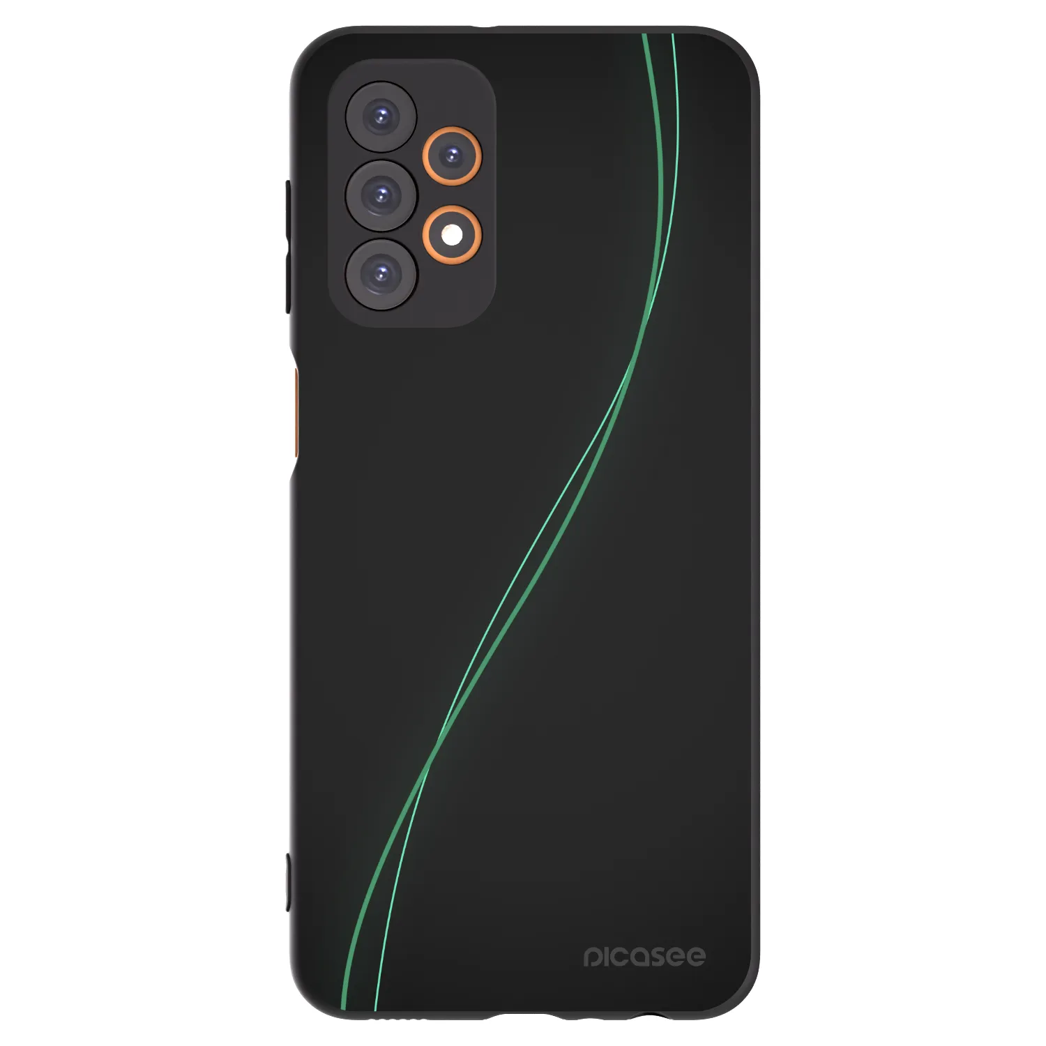 Picasee husă neagră din silicon pentru Samsung Galaxy A23 A235F 4G - Be Different