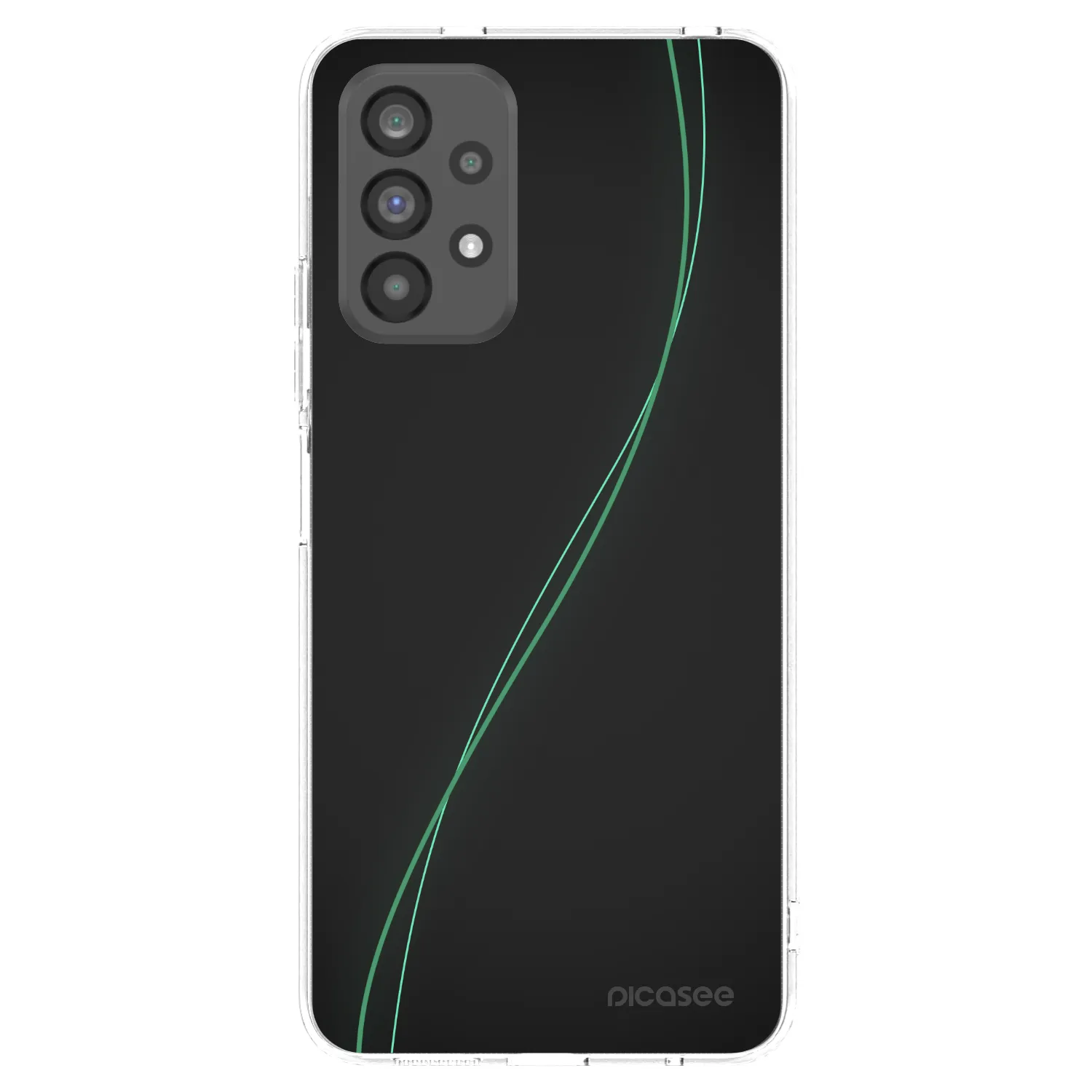 Picasee husă transparentă din silicon pentru Samsung Galaxy A73 5G - Be Different