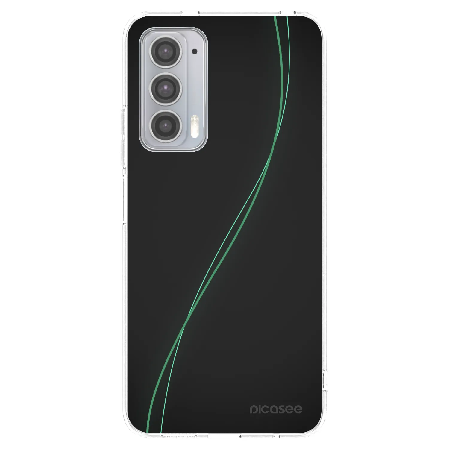 Picasee husă transparentă din silicon pentru Motorola Edge 20 - Be Different