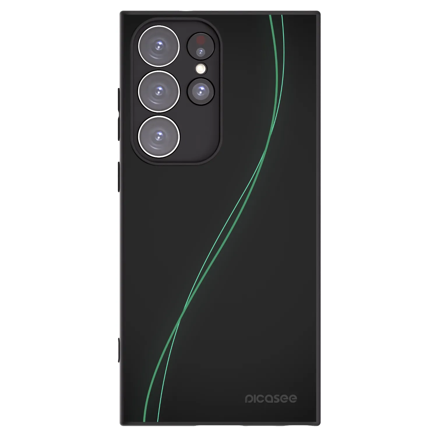 Picasee husă neagră din silicon pentru Samsung Galaxy S23 Ultra 5G - Be Different