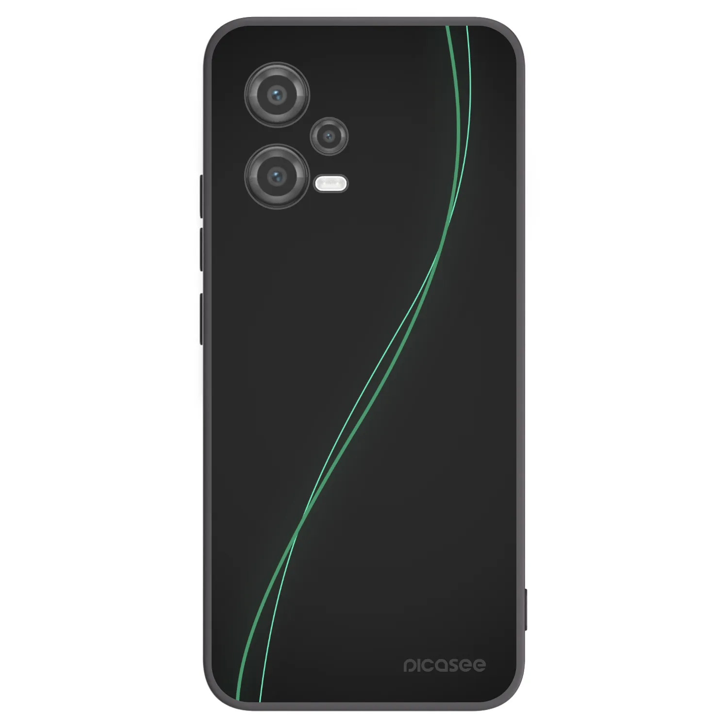 Picasee husă neagră din silicon pentru Xiaomi Poco X5 - Be Different